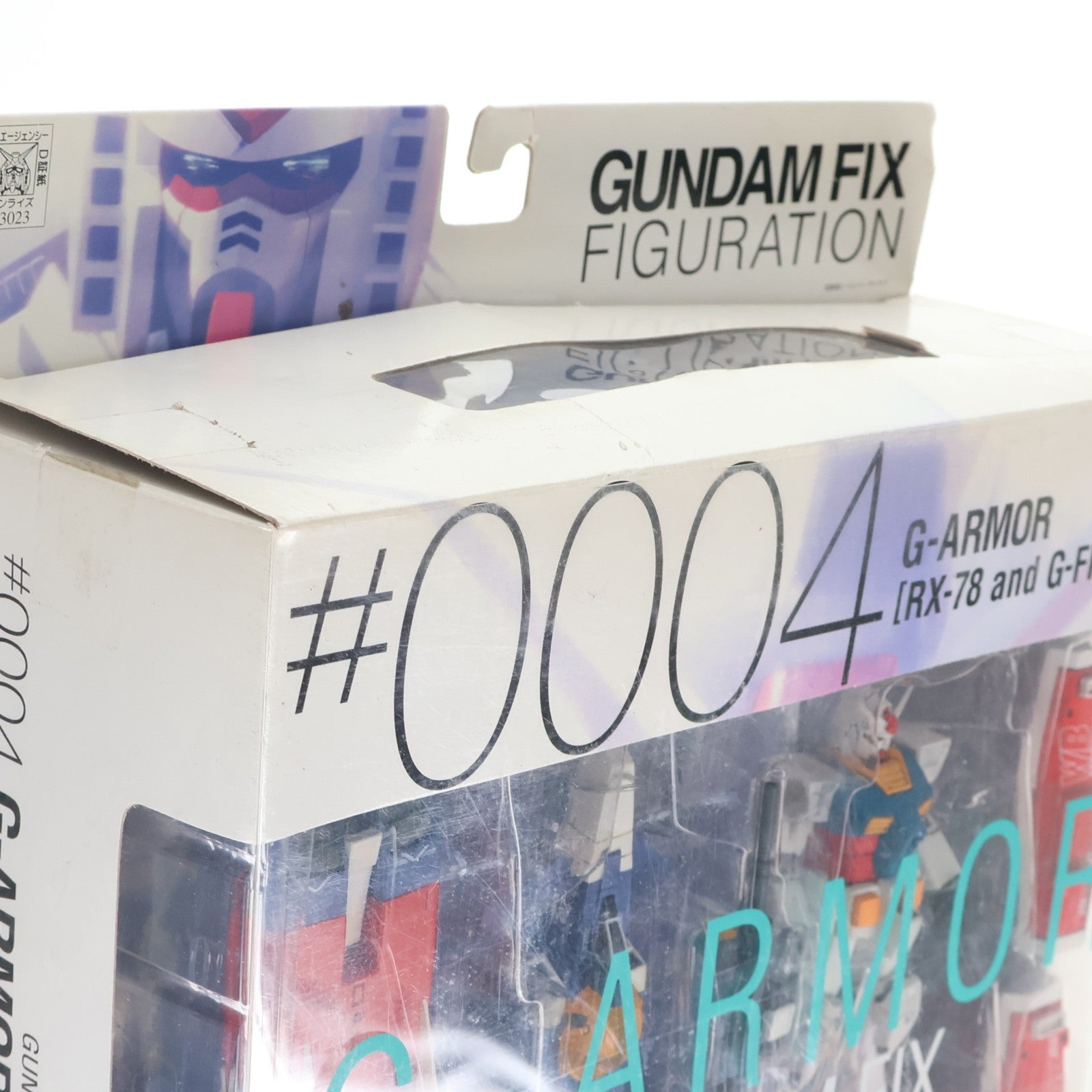 【中古即納】[FIG] GUNDAM FIX FIGURATION #0004 Gアーマー(RX-78ガンダム+Gファイター) 機動戦士ガンダム 完成品 可動フィギュア バンダイ(20010930)
