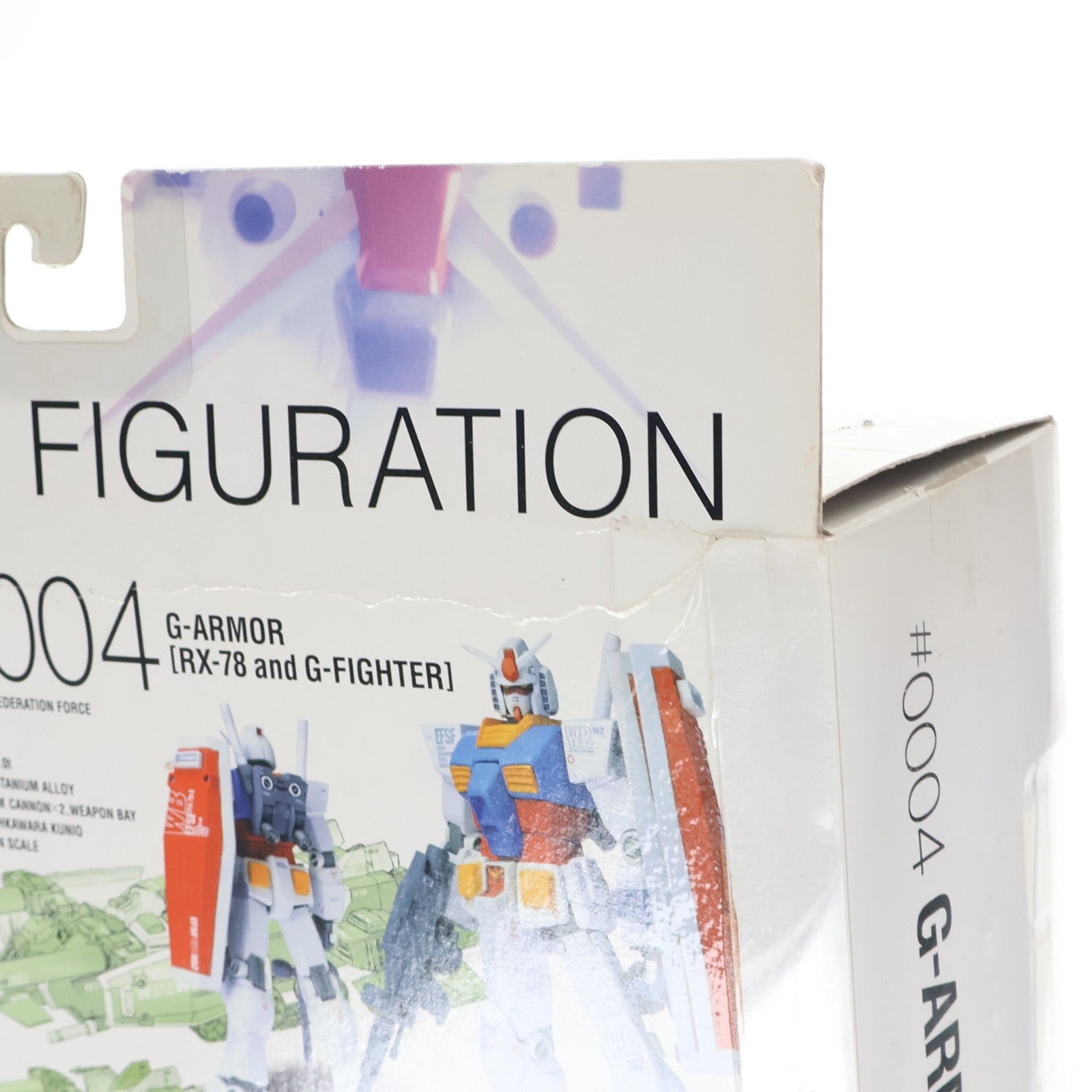 【中古即納】[FIG] GUNDAM FIX FIGURATION #0004 Gアーマー(RX-78ガンダム+Gファイター) 機動戦士ガンダム 完成品 可動フィギュア バンダイ(20010930)