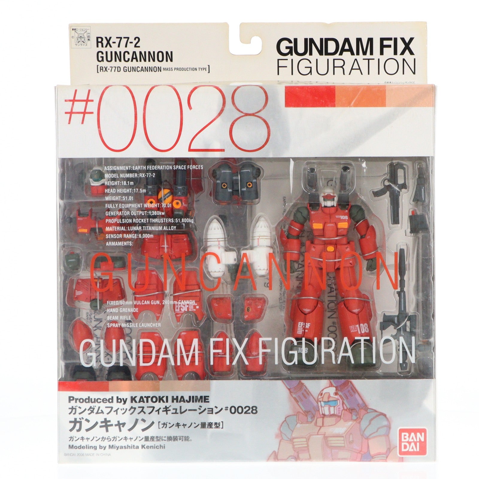 【中古即納】[FIG] GUNDAM FIX FIGURATION #0028 ガンキャノン 機動戦士ガンダム 完成品 可動フィギュア バンダイ(20060729)
