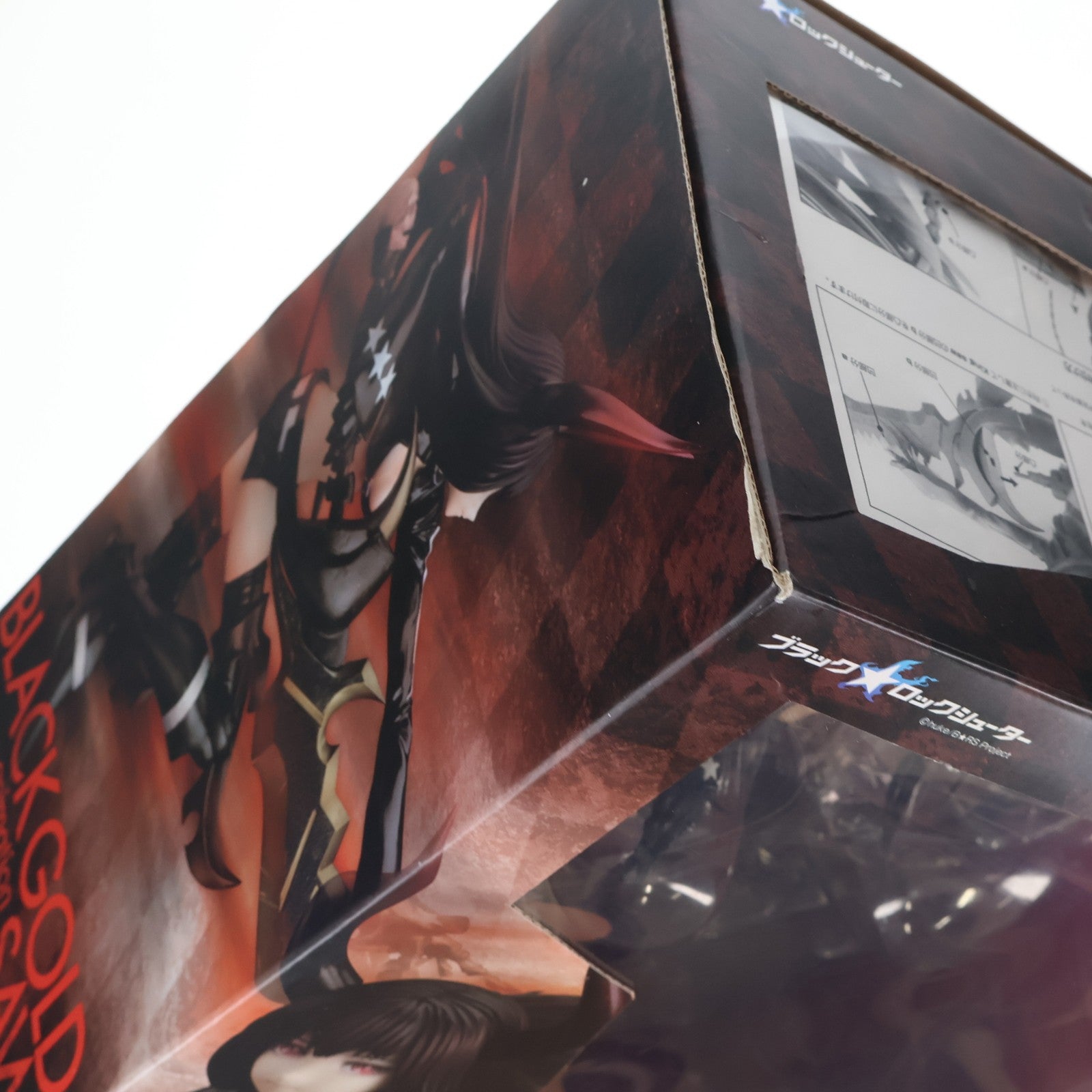 【中古即納】[FIG] ブラックゴールドソー -animation version-(アニメーションVer.) ブラック★ロックシューター 1/8 完成品 フィギュア グッドスマイルカンパニー(20110629)