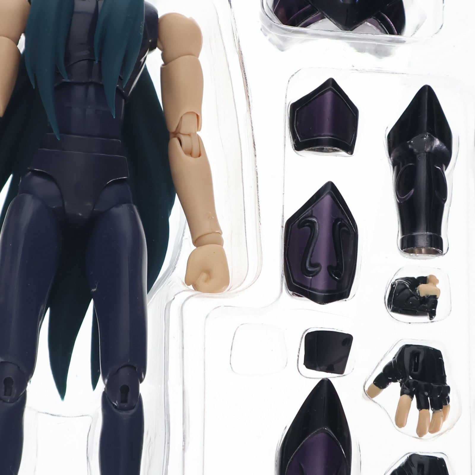 【中古即納】[FIG] 聖闘士聖衣神話 アクエリアスカミュ(冥衣) 聖闘士星矢 冥王ハーデス十二宮編 完成品 可動フィギュア バンダイ(20090228)