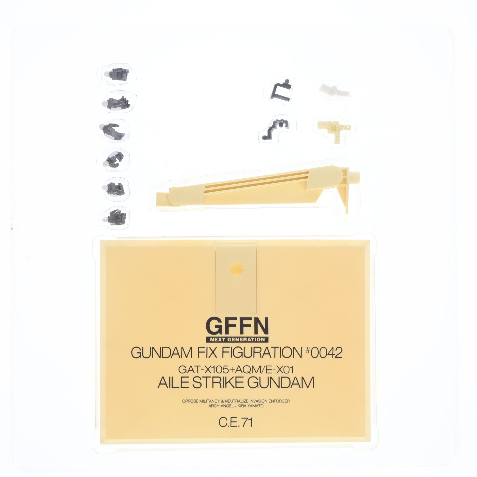 【中古即納】[FIG] GUNDAM FIX FIGURATION NEXT GENERATION #0042 エールストライクガンダム 機動戦士ガンダムSEED(シード) 完成品 可動フィギュア バンダイ(20090627)