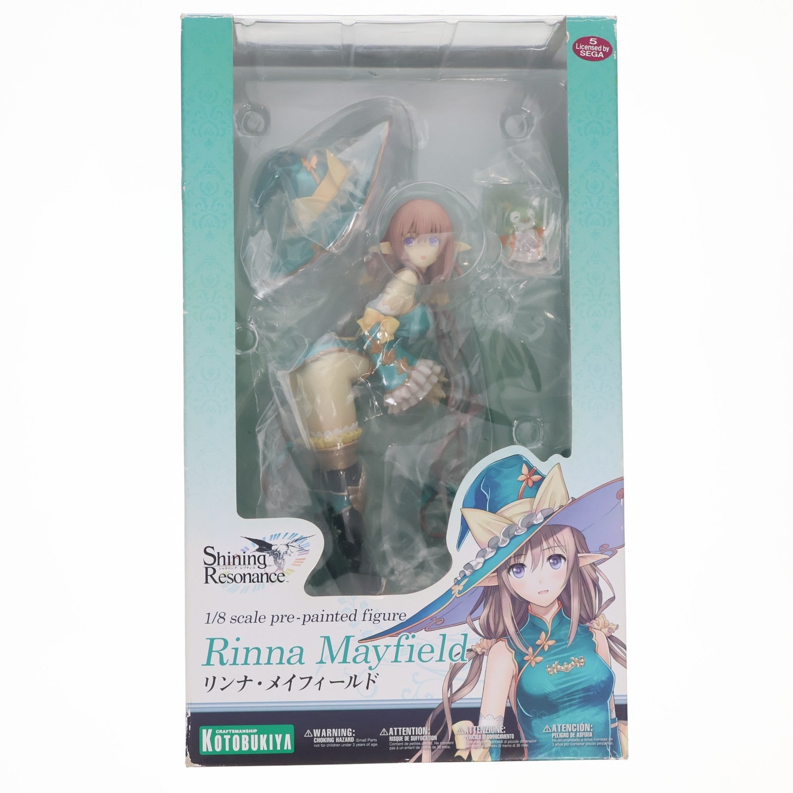 【中古即納】[FIG] リンナ・メイフィールド シャイニング・レゾナンス 1/8 完成品 フィギュア(PP606) コトブキヤ(20181130)
