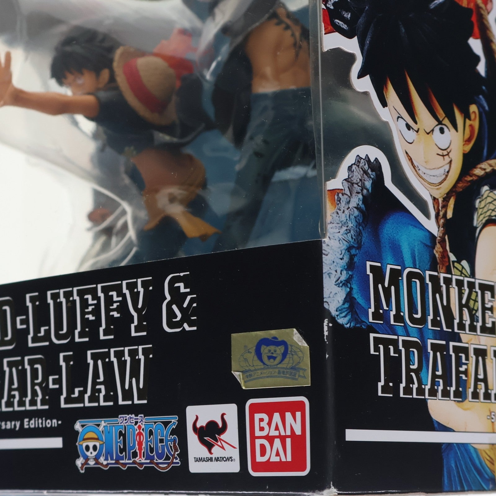 【中古即納】[FIG] フィギュアーツZERO モンキー・D・ルフィ＆トラファルガー・ロー -5th Anniversary Edition- ワンピース(20151212)