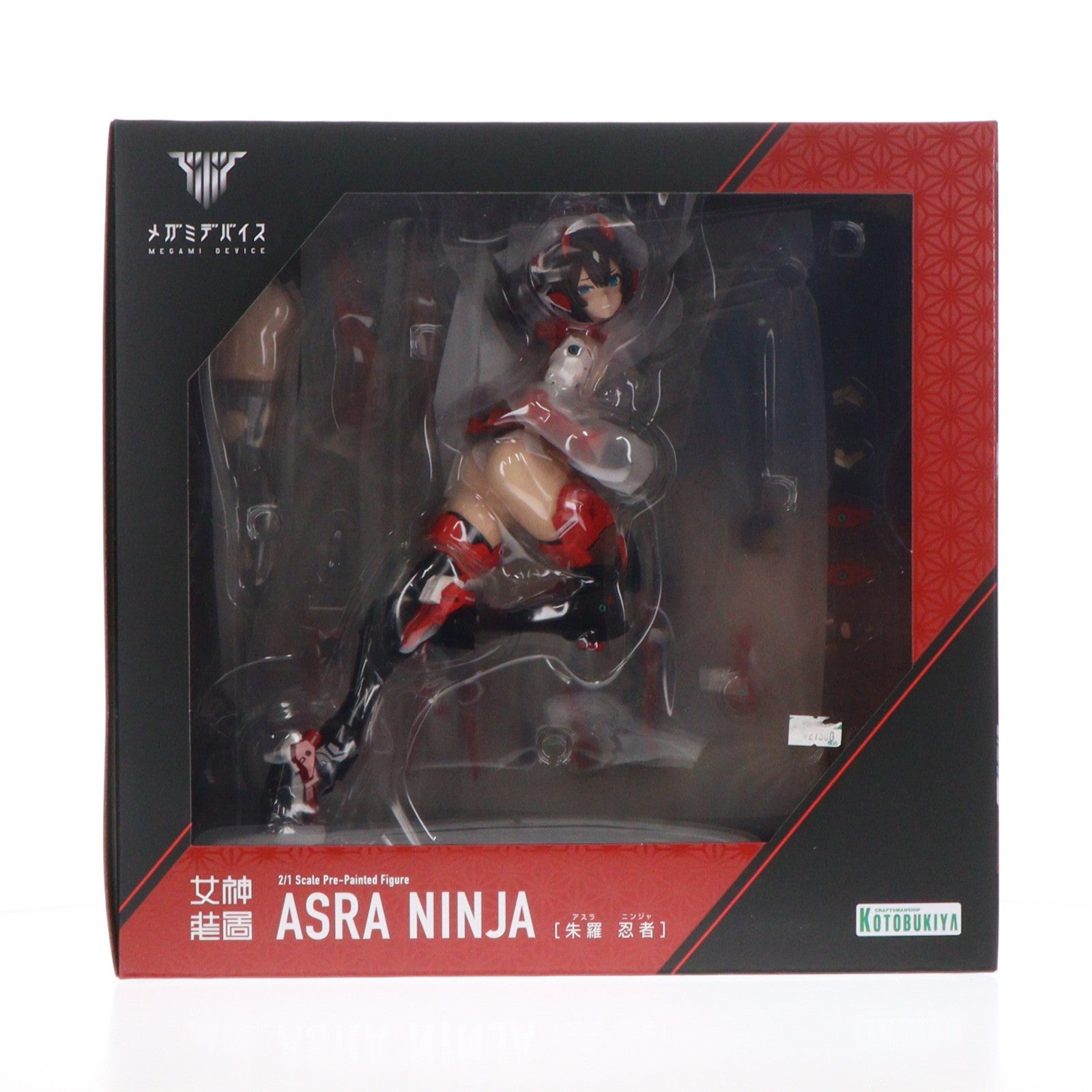 【中古即納】[FIG] メガミデバイス 朱羅(あすら) 忍者 2/1 完成品 フィギュア(PP956) コトブキヤ(20230124)