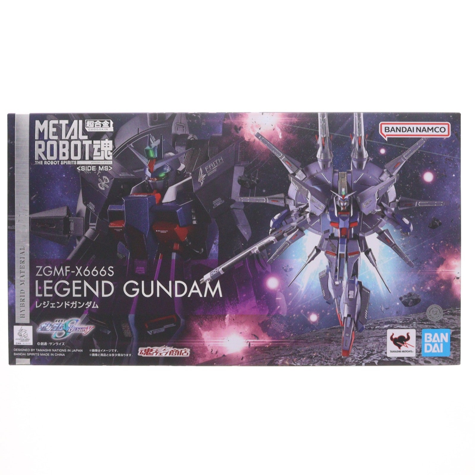 【中古即納】[FIG] 魂ウェブ商店限定 METAL ROBOT魂(SIDE MS) レジェンドガンダム 機動戦士ガンダムSEED DESTINY(シード デスティニー) 完成品 可動フィギュア バンダイスピリッツ(20251117)