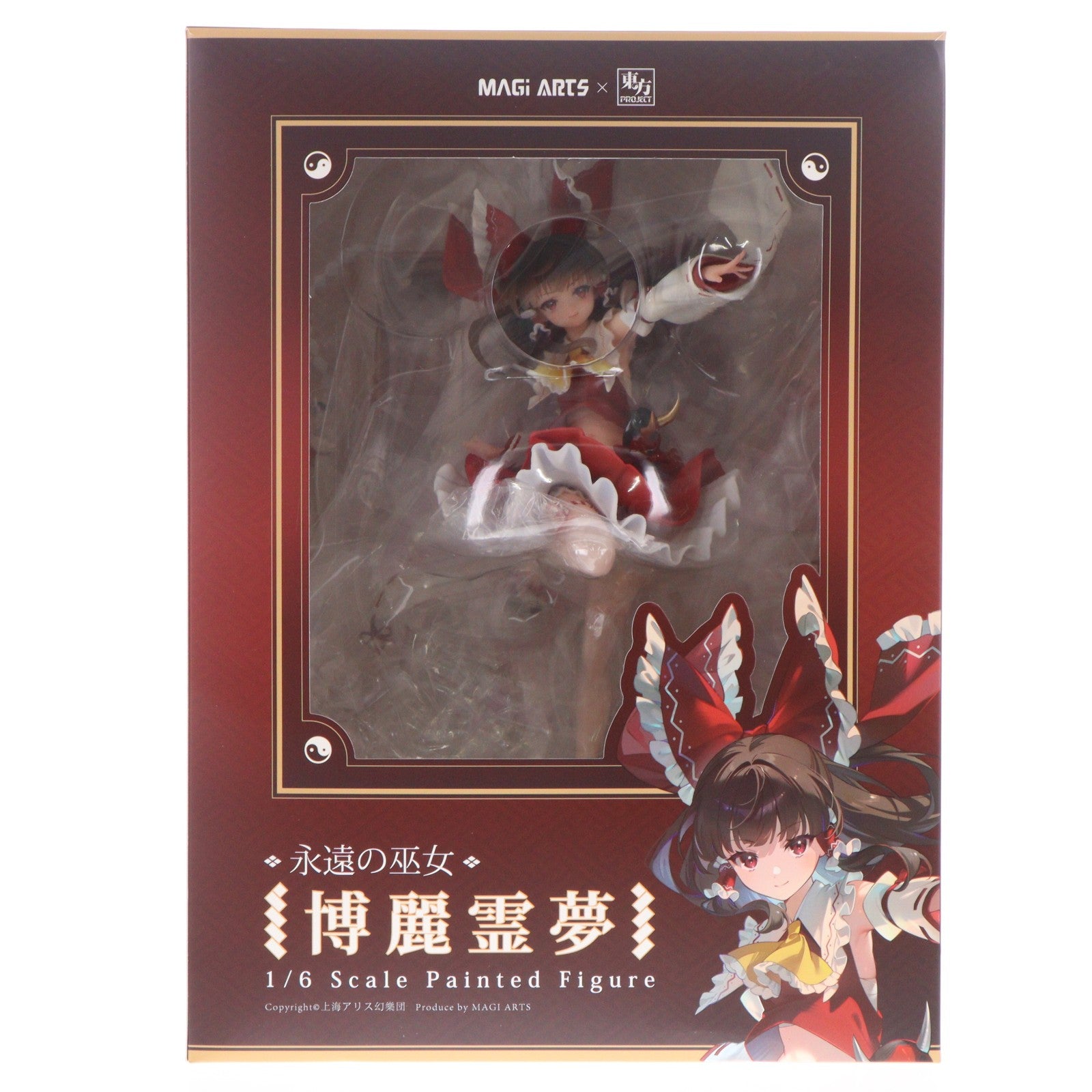 【中古即納】[FIG] 永遠の巫女 博麗霊夢(はくれいれいむ) 豪華版 東方Project 1/6 完成品 フィギュア MAGI ARTS(マギアーツ)(20250309)