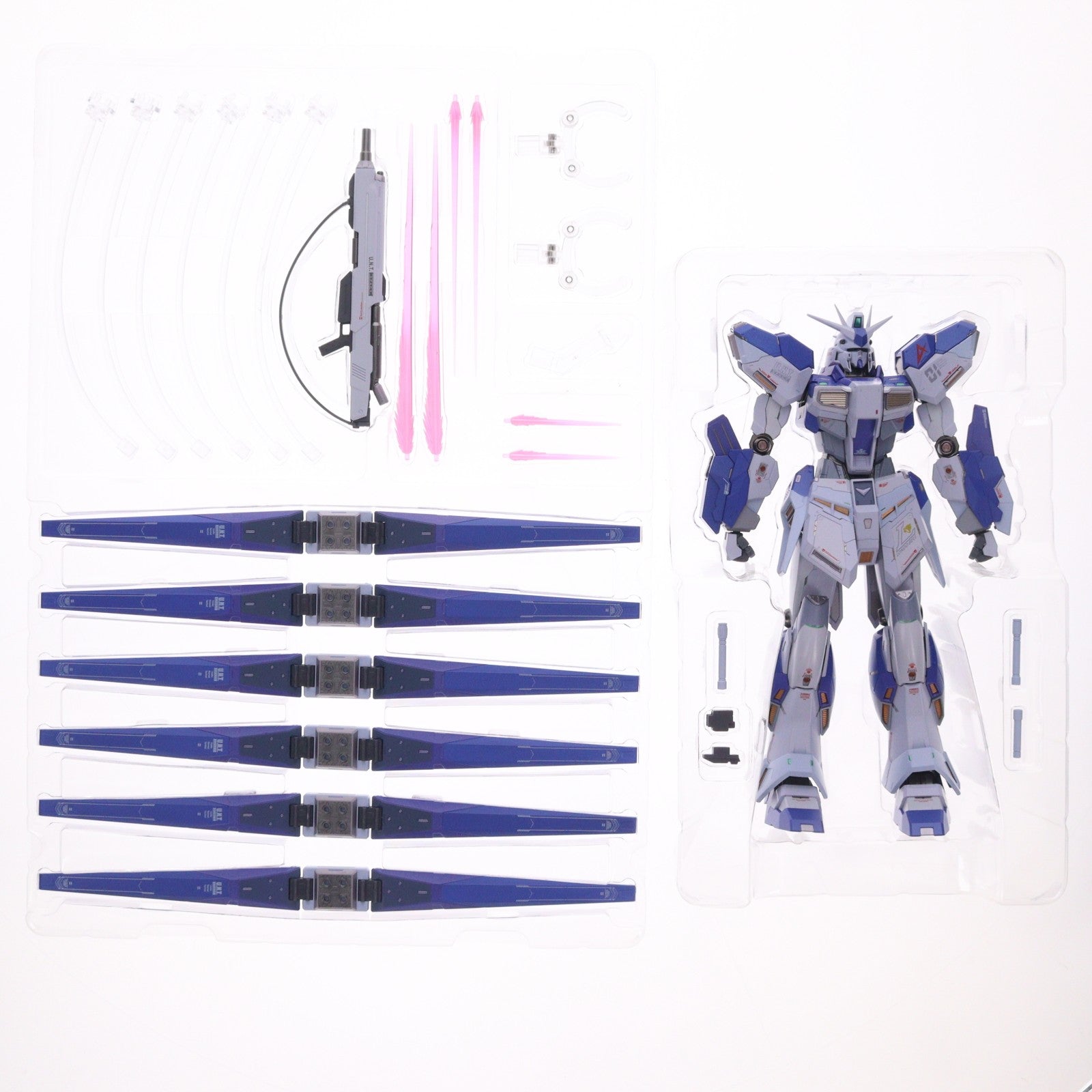 【中古即納】[FIG] 魂ウェブ商店限定 METAL BUILD Hi-νガンダム[METAL BUILD EXPO] 機動戦士ガンダム 逆襲のシャア ベルトーチカ・チルドレン 完成品 可動フィギュア バンダイスピリッツ(20260316)