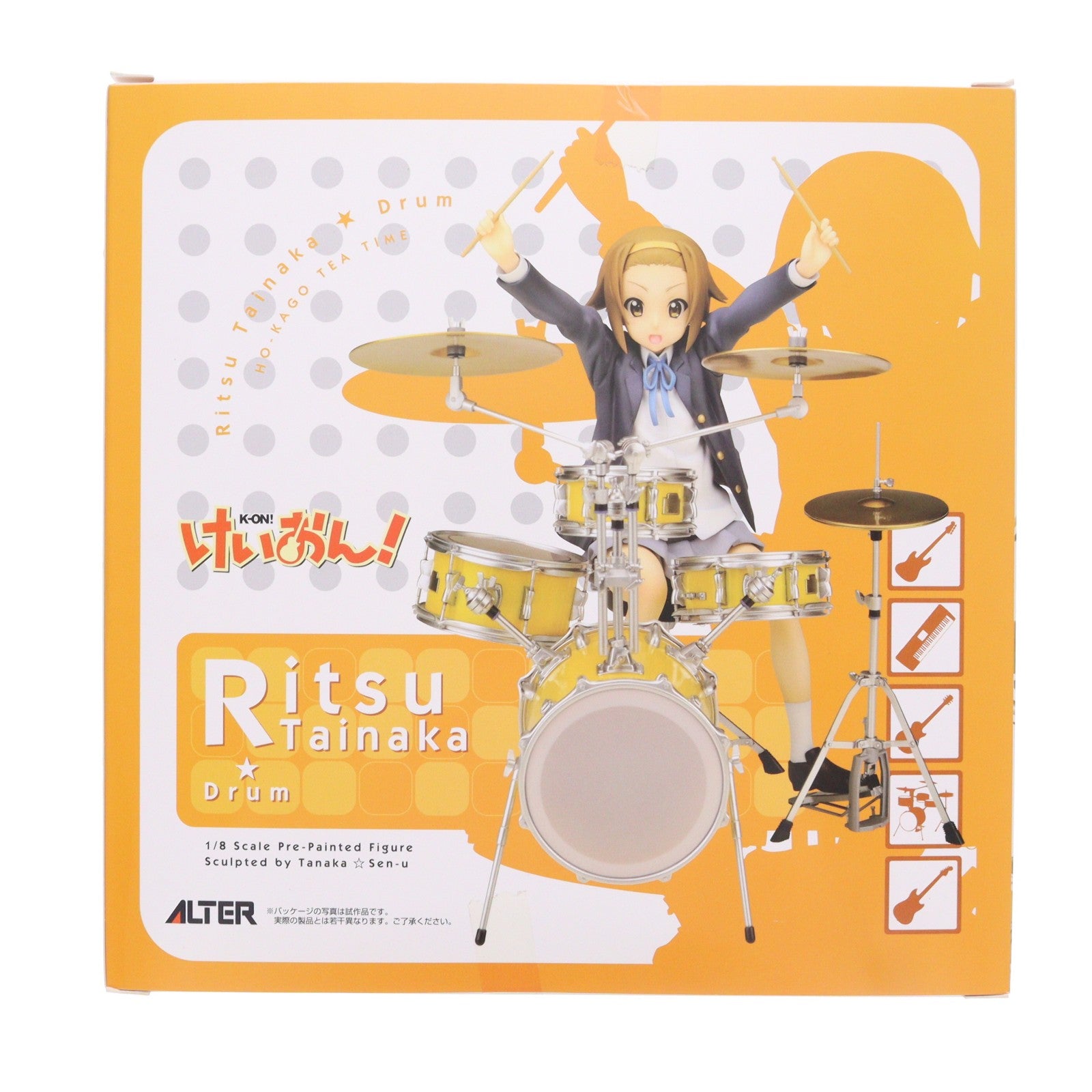 【中古即納】[FIG] 田井中律(たいなかりつ) けいおん! 1/8 完成品 フィギュア アルター(20110518)