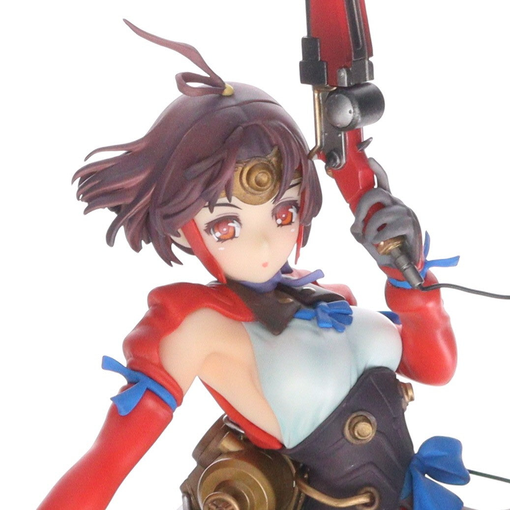 【中古即納】[FIG] Hdge technical statue No.17 無名(むめい) 美樹本晴彦完全監修ver. 甲鉄城のカバネリ 完成品 フィギュア ユニオンクリエイティブ(20170901)