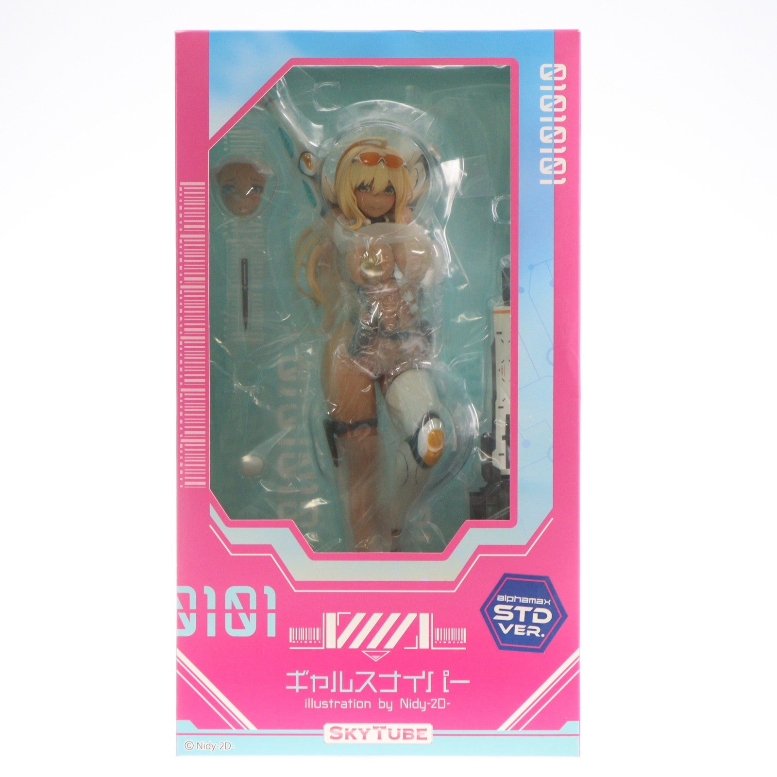 【中古即納】[FIG] ポストカード2枚&あみあみ限定特典付属 ギャルスナイパー illustration by Nidy-2D- STD ver. 1/6 完成品 フィギュア(AX-0253) アルファマックス(20220318)