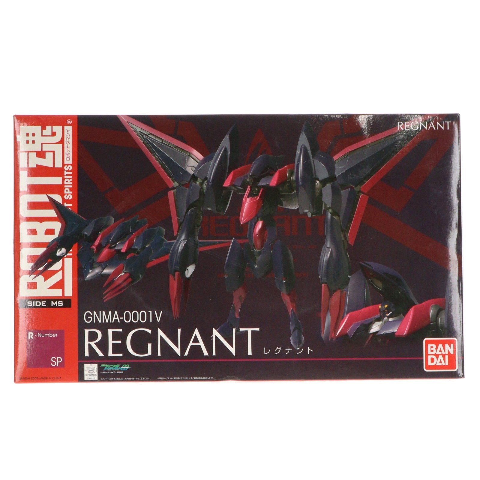 【中古即納】[FIG] 初期不良対応パーツ付属 魂ウェブ商店限定 ROBOT魂(SIDE MS) レグナント 機動戦士ガンダム00(ダブルオー) セカンドシーズン 完成品 フィギュア バンダイ(20091030)