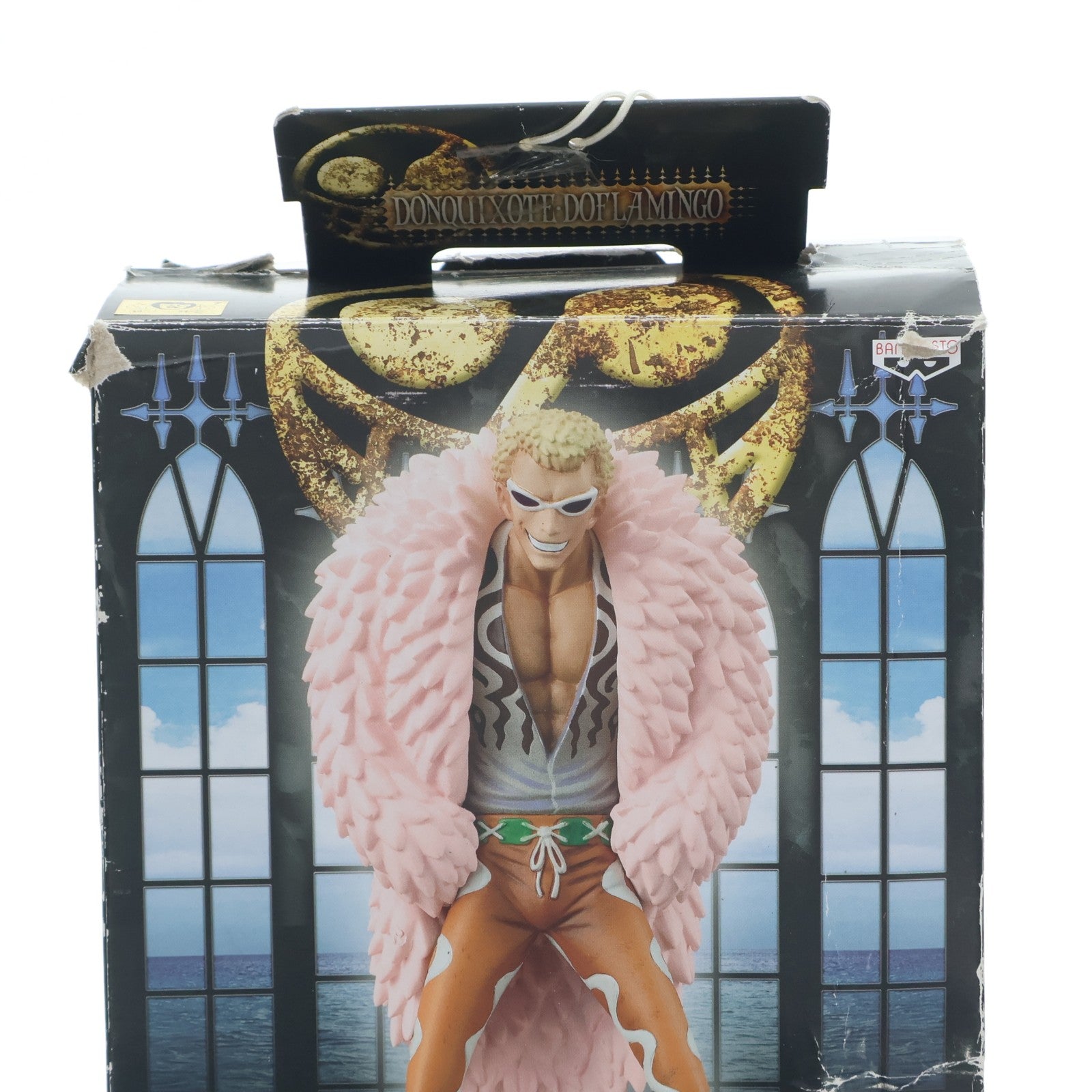 【中古即納】[FIG] ドンキホーテ・ドフラミンゴ ワンピース DX王下七武海フィギュアvol.1 ONE PIECE プライズ(46782) バンプレスト(20100831)
