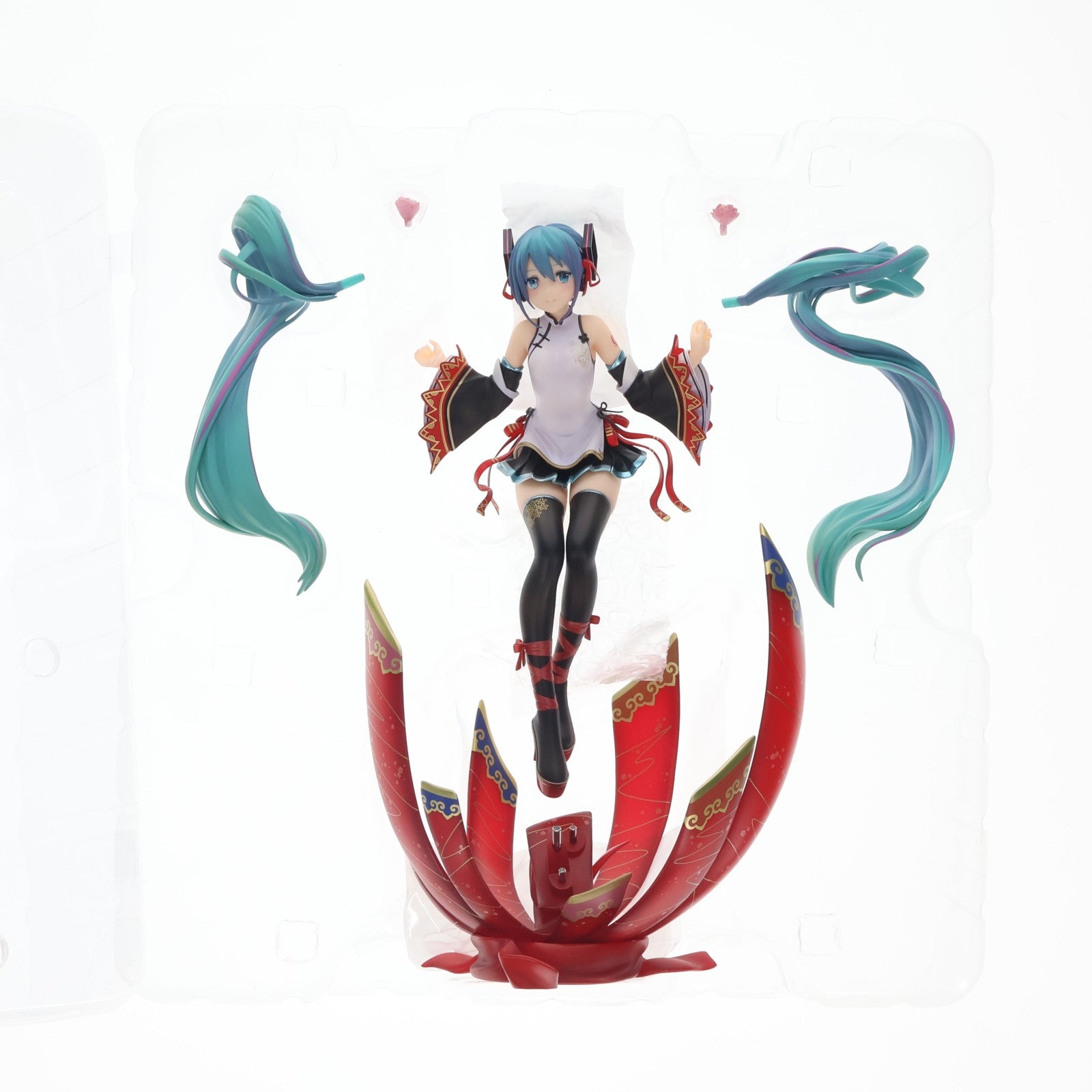 【中古即納】[FIG] 初音ミク MIKU EXPO 2019 Taiwan & Hong Kong Ver. キャラクター・ボーカル・シリーズ01 初音ミク 1/8 完成品 フィギュア(AX-0212) アルファマックス(20210314)
