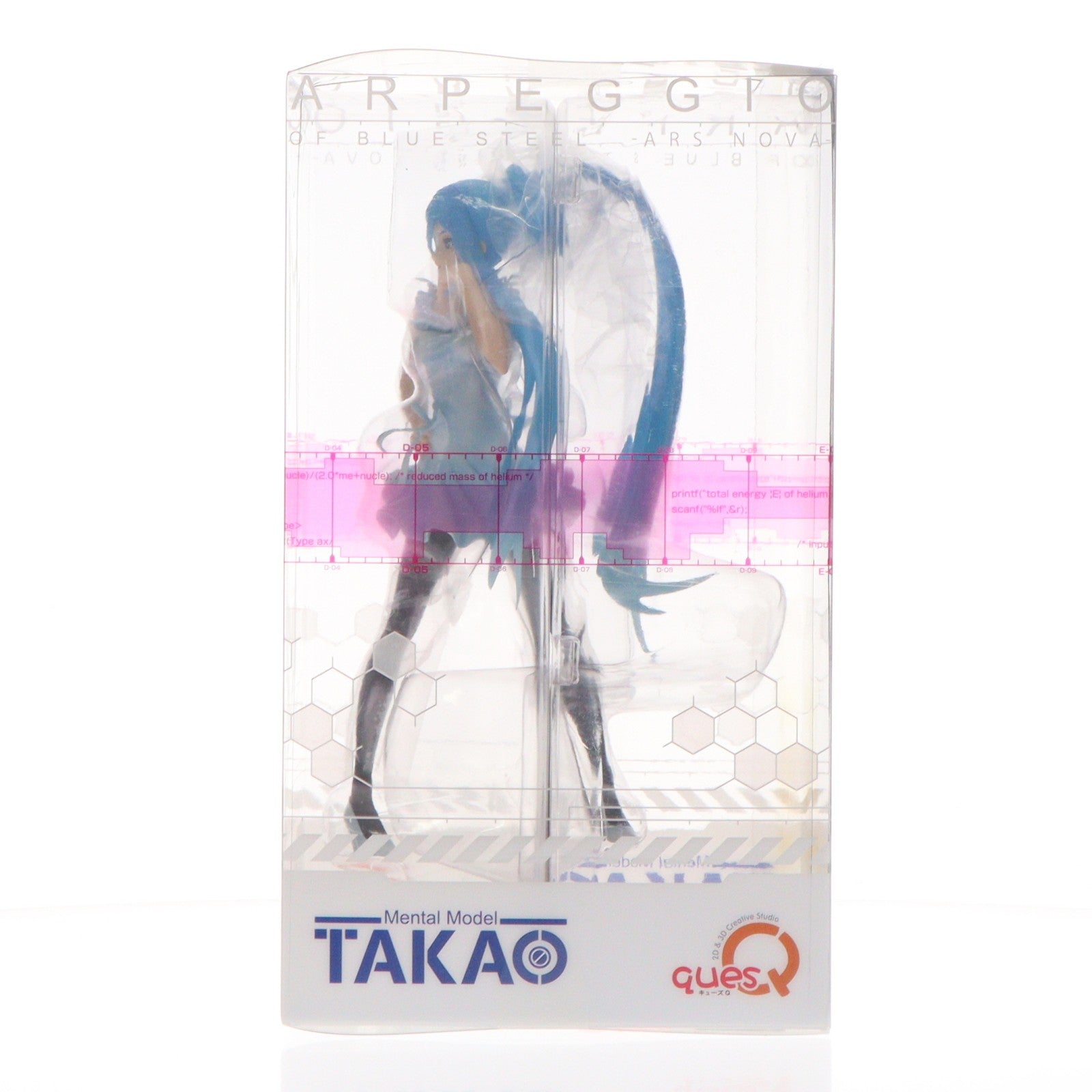 【中古即納】[FIG] メンタルモデル・タカオ 蒼き鋼のアルペジオ -アルス・ノヴァ- 1/8 完成品 フィギュア キューズQ(20151030)