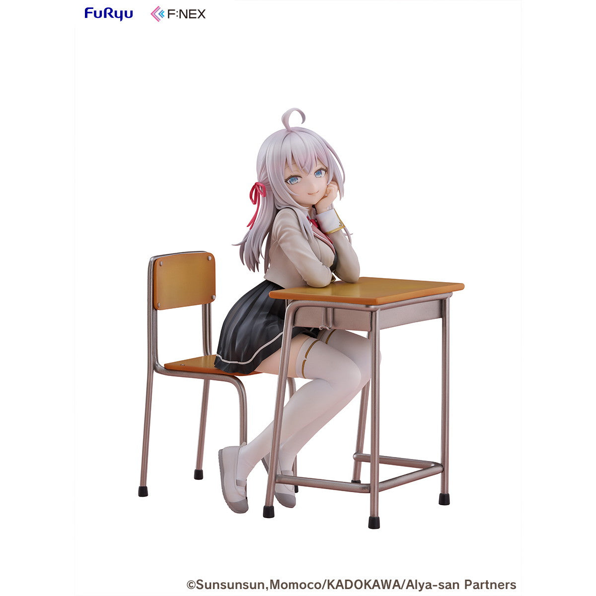 【中古即納】[FIG] アーリャ 時々ボソッとロシア語でデレる隣のアーリャさん 1/7 完成品 フィギュア(AMU-FNX1180) フリュー(20260613)