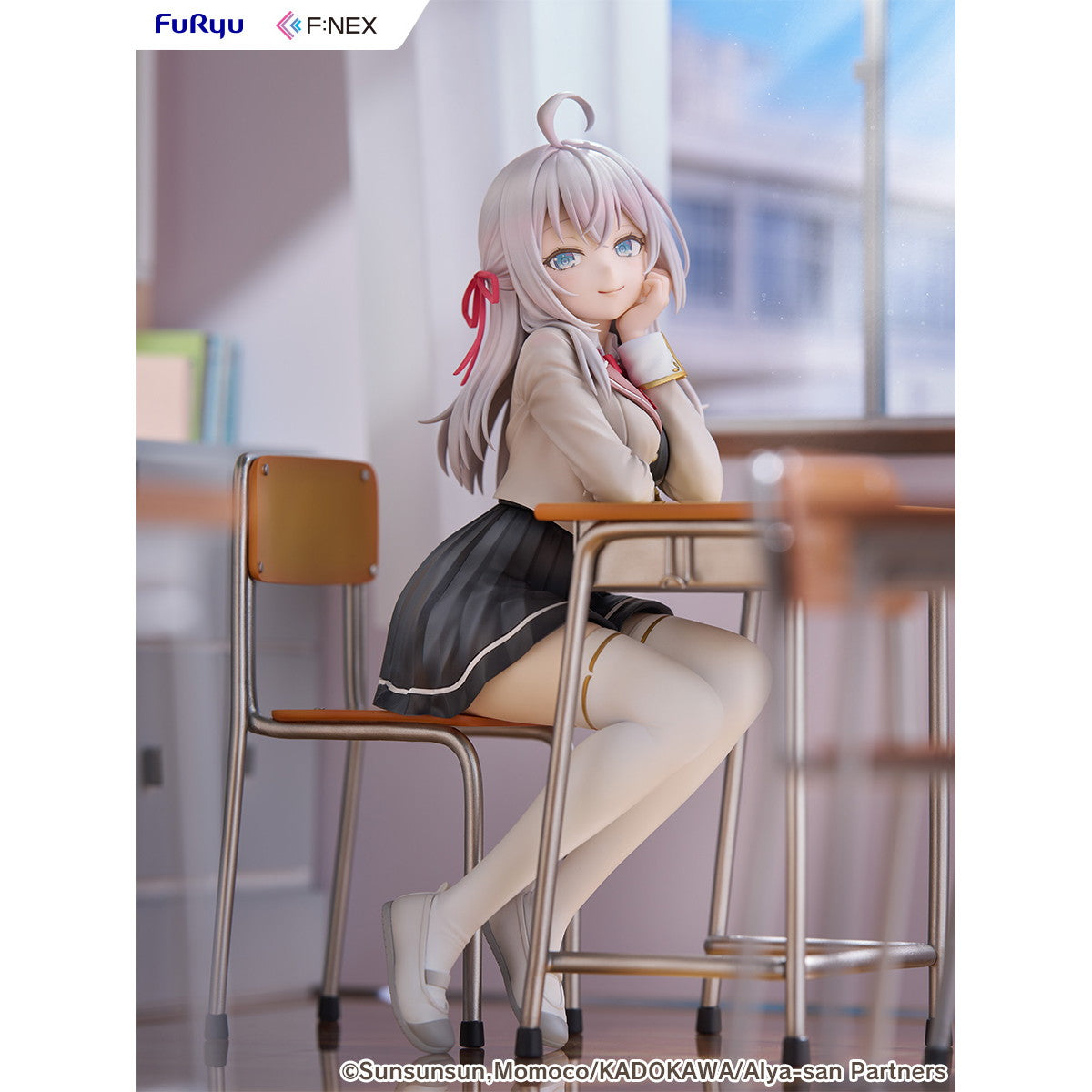 【中古即納】[FIG] アーリャ 時々ボソッとロシア語でデレる隣のアーリャさん 1/7 完成品 フィギュア(AMU-FNX1180) フリュー(20260613)