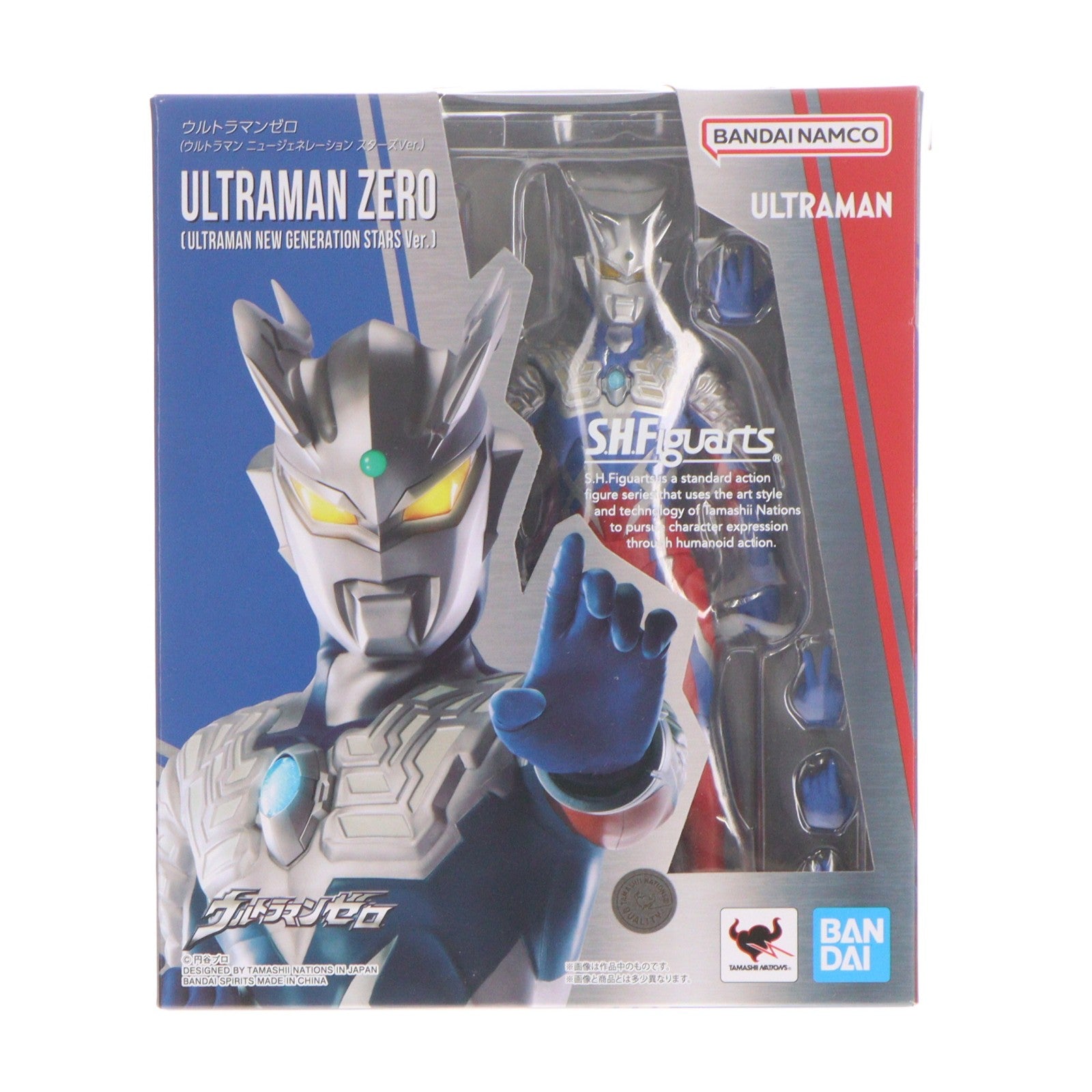 【中古即納】[FIG] (再販) S.H.Figuarts(フィギュアーツ) ウルトラマンゼロ(ウルトラマン ニュージェネレーション スターズ Ver.) ウルトラマンゼロ THE MOVIE 超決戦!ベリアル銀河帝国 完成品 可動フィギュア バンダイスピリッツ(20250719)