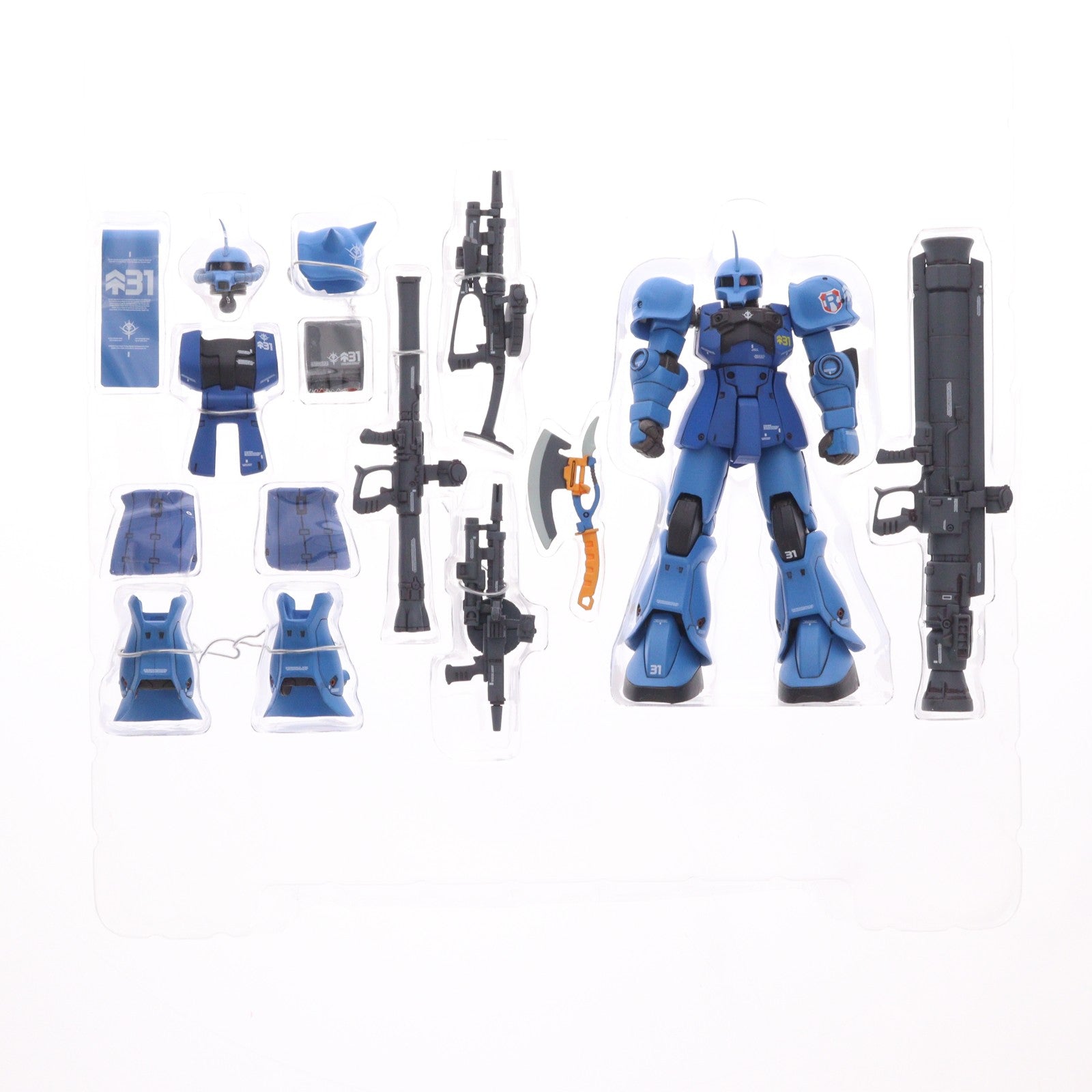 【中古即納】[FIG] GUNDAM FIX FIGURATION [ZEONOGRAPHY] #3003 旧型ザク ランバ・ラル機 機動戦士ガンダム 完成品 可動フィギュア バンダイ(20040626)