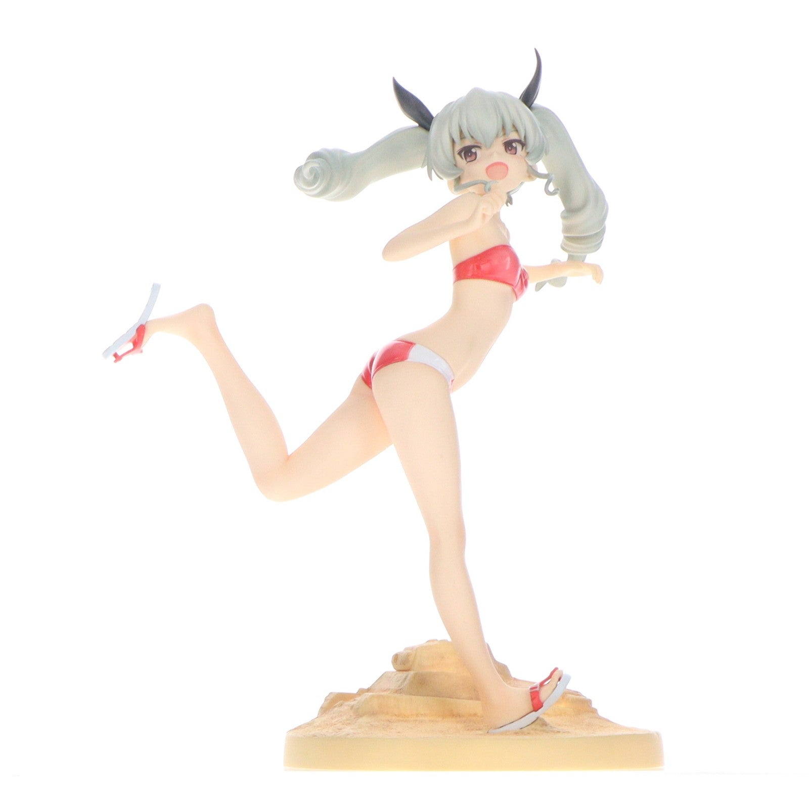【中古即納】[FIG] アンチョビ ガールズ&パンツァー 劇場版 1/7 完成品 フィギュア Phat!(ファット・カンパニー)(20180601)