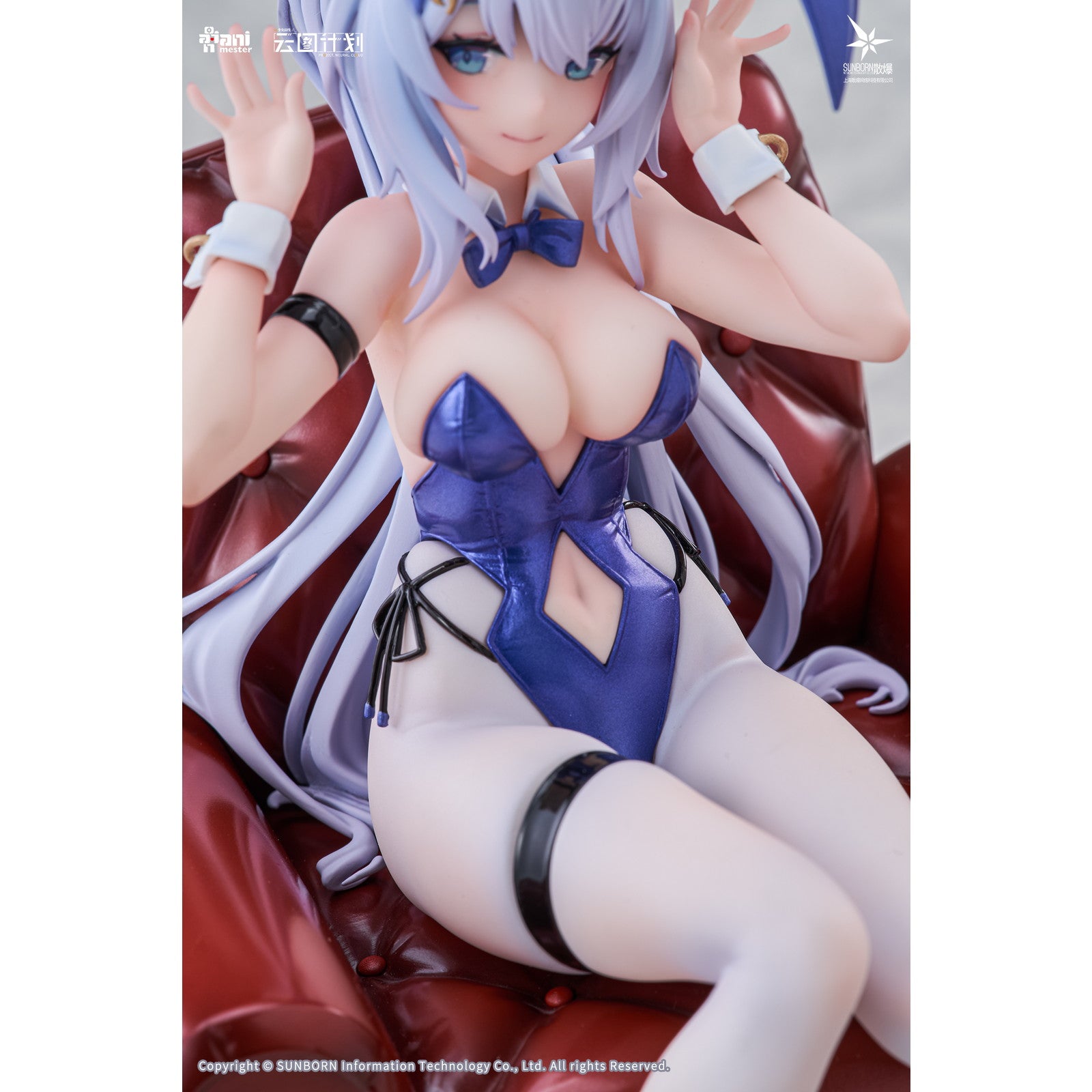 【中古即納】[FIG] 初回特典付属 ウンディーネ - らびっとアンサンブル ドールズフロントライン ニューラルクラウド 1/7 完成品 フィギュア AniMester(アニメスター)(20260331)