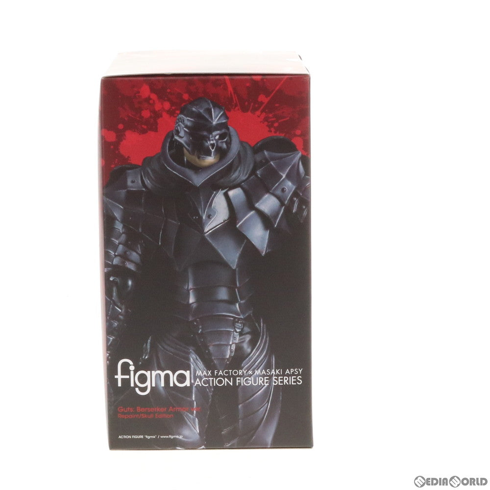 【中古即納】[FIG] 初期不良対応品 figma(フィグマ) 410 ガッツ 狂戦士の甲冑ver. リペイント髑髏エディション ベルセルク 完成品 可動フィギュア マックスファクトリー(20190719)