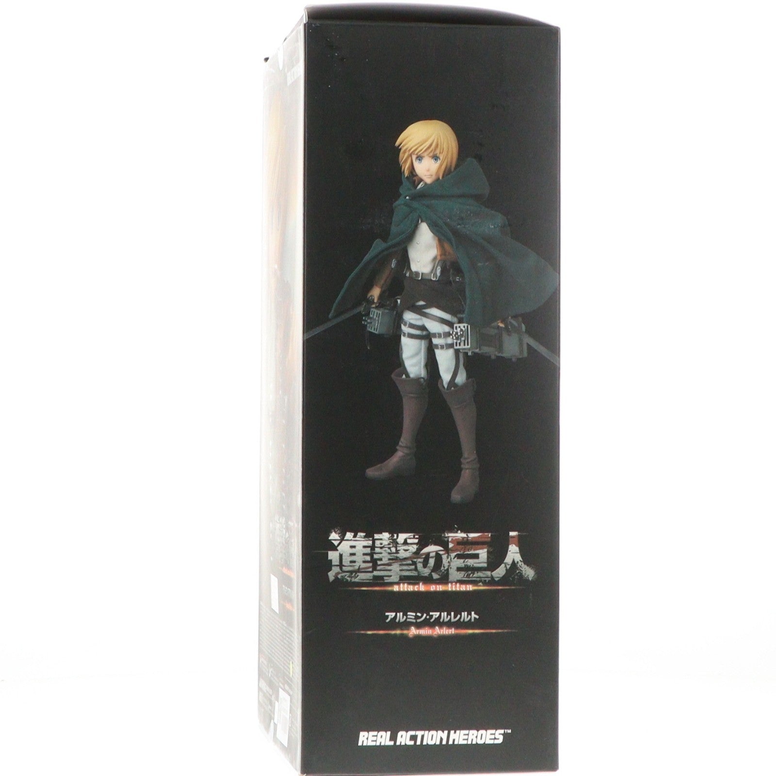 【中古即納】[FIG] 初回生産限定特典付属 リアルアクションヒーローズ No.676 RAH アルミン・アルレルト 進撃の巨人 完成品 可動フィギュア メディコム・トイ(20150325)