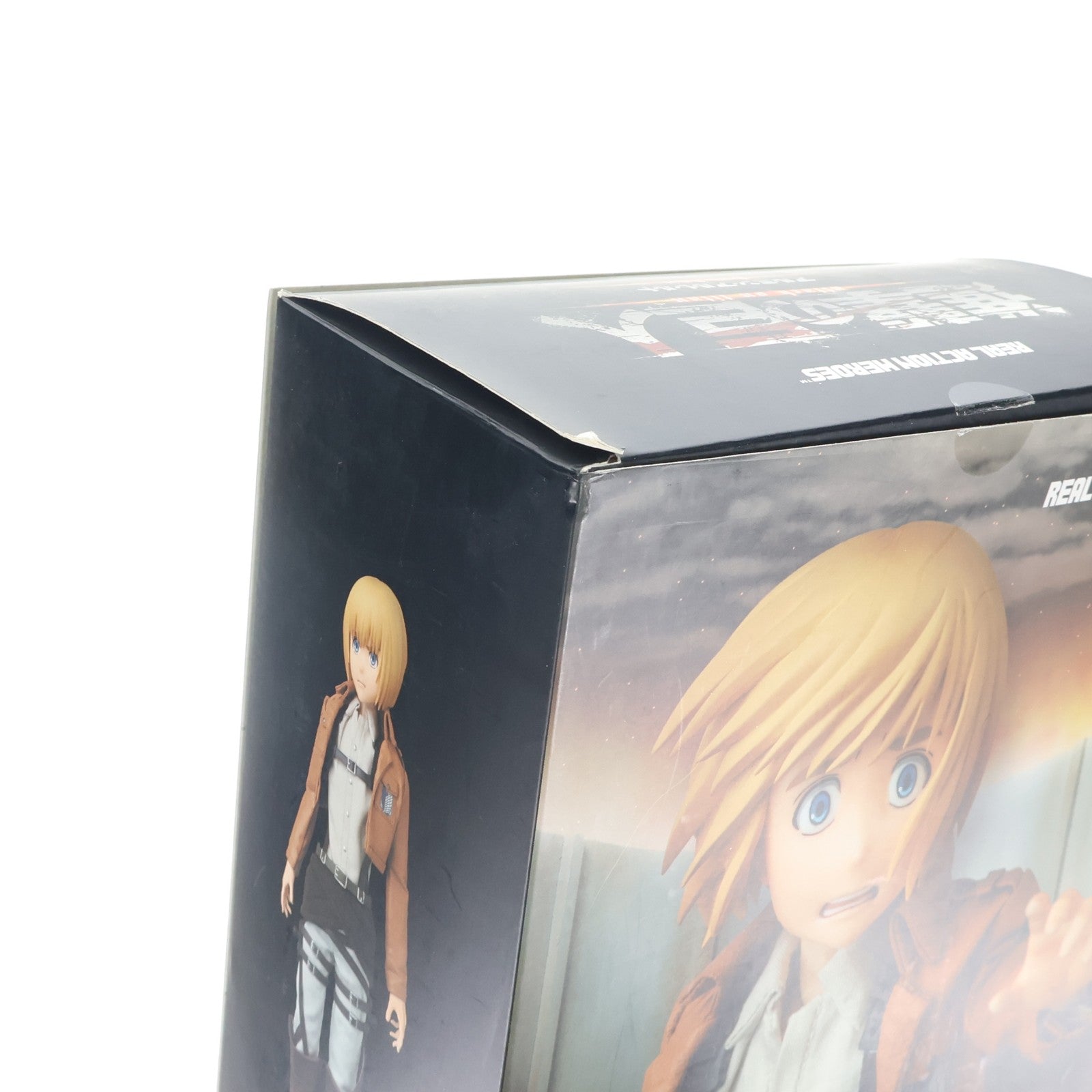 【中古即納】[FIG] 初回生産限定特典付属 リアルアクションヒーローズ No.676 RAH アルミン・アルレルト 進撃の巨人 完成品 可動フィギュア メディコム・トイ(20150325)