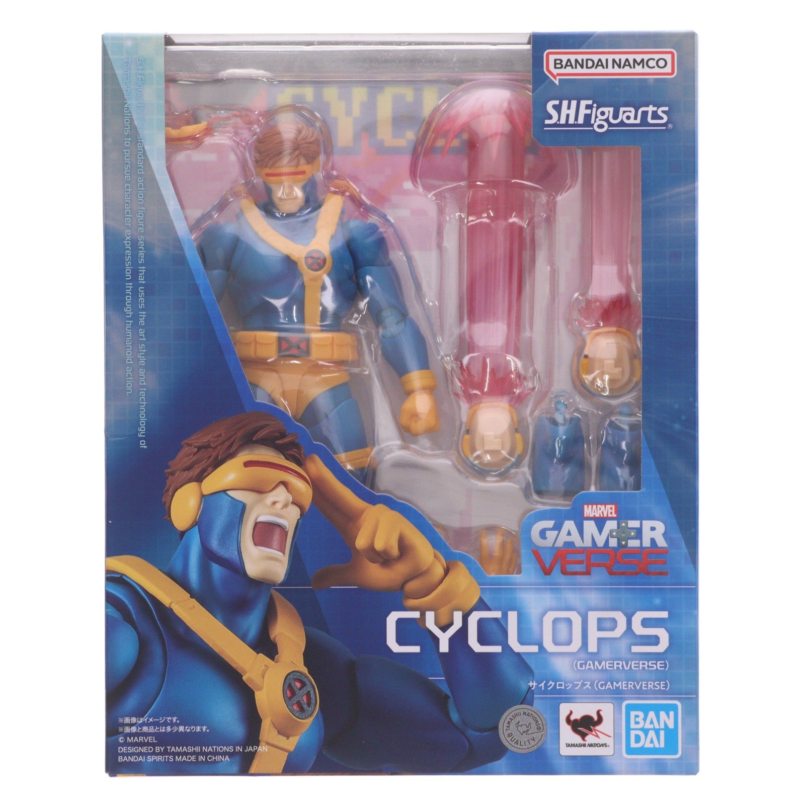 【中古即納】[FIG] S.H.Figuarts(フィギュアーツ) サイクロップス(GAMERVERSE) MARVEL(マーベル) 完成品 可動フィギュア バンダイスピリッツ(20251129)