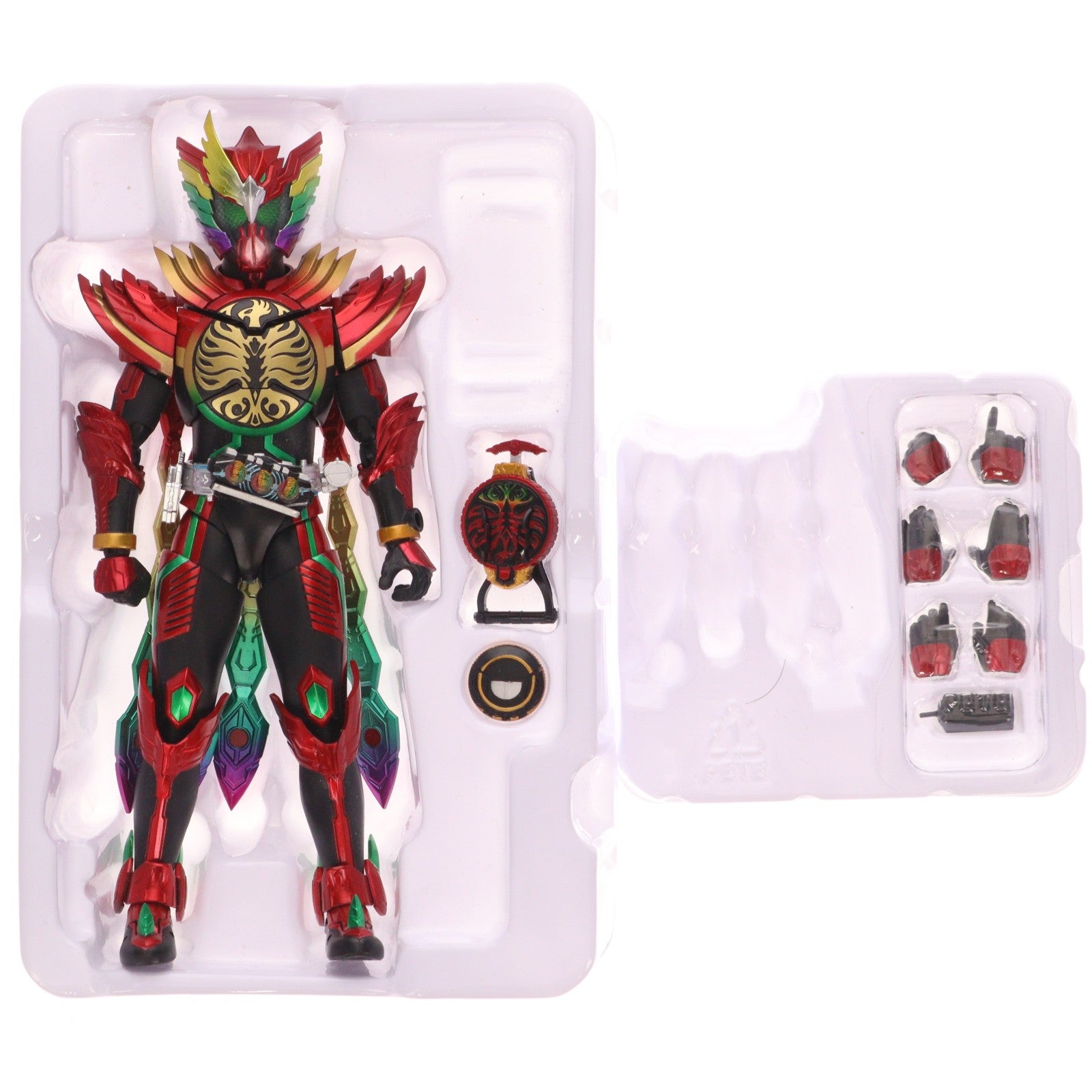 【中古即納】[FIG] 魂ウェブ商店限定 S.H.Figuarts(フィギュアーツ) 真骨彫製法 仮面ライダーオーズ タジャドルコンボエタニティ 仮面ライダーOOO/オーズ 10th 復活のコアメダル 完成品 可動フィギュア バンダイスピリッツ(20220930)