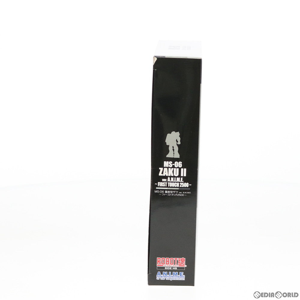 【中古即納】[FIG] ROBOT魂(SIDE MS) MS-06 量産型ザク ver. A.N.I.M.E.～ファーストタッチ2500～ 機動戦士ガンダム 完成品 可動フィギュア 魂ネイション2018&魂ウェブ商店限定 バンダイスピリッツ(20181026)
