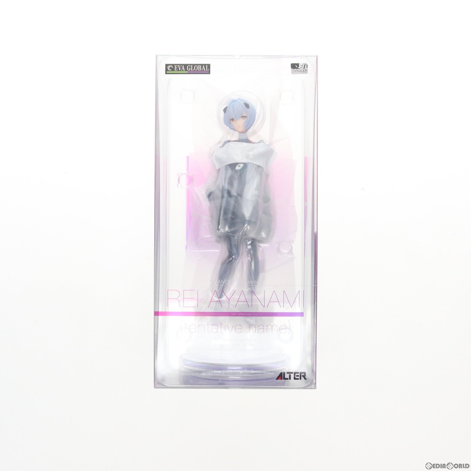 【中古即納】[FIG] ミニ色紙付属 【EVA GLOBAL】アヤナミレイ(仮称)Millennials Illust Ver. 「エヴァンゲリオン」シリーズ 1/7 完成品 フィギュア EVANGELION STORE限定 アルター(20230520)