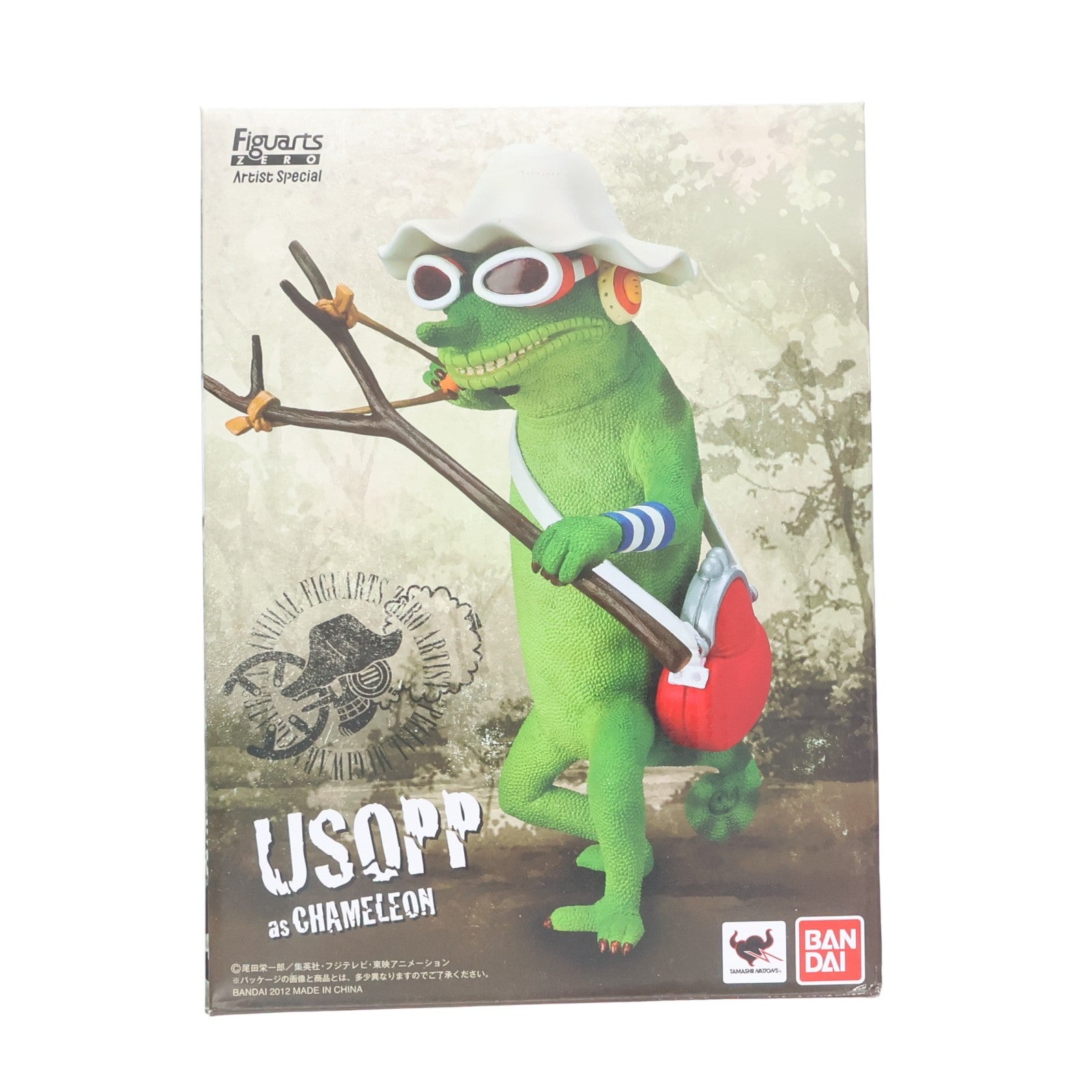 【中古即納】[FIG] 魂ウェブ商店限定 フィギュアーツZERO Artist Special ウソップ as カメレオン ONE PIECE(ワンピース) 完成品 フィギュア バンダイ(20120531)