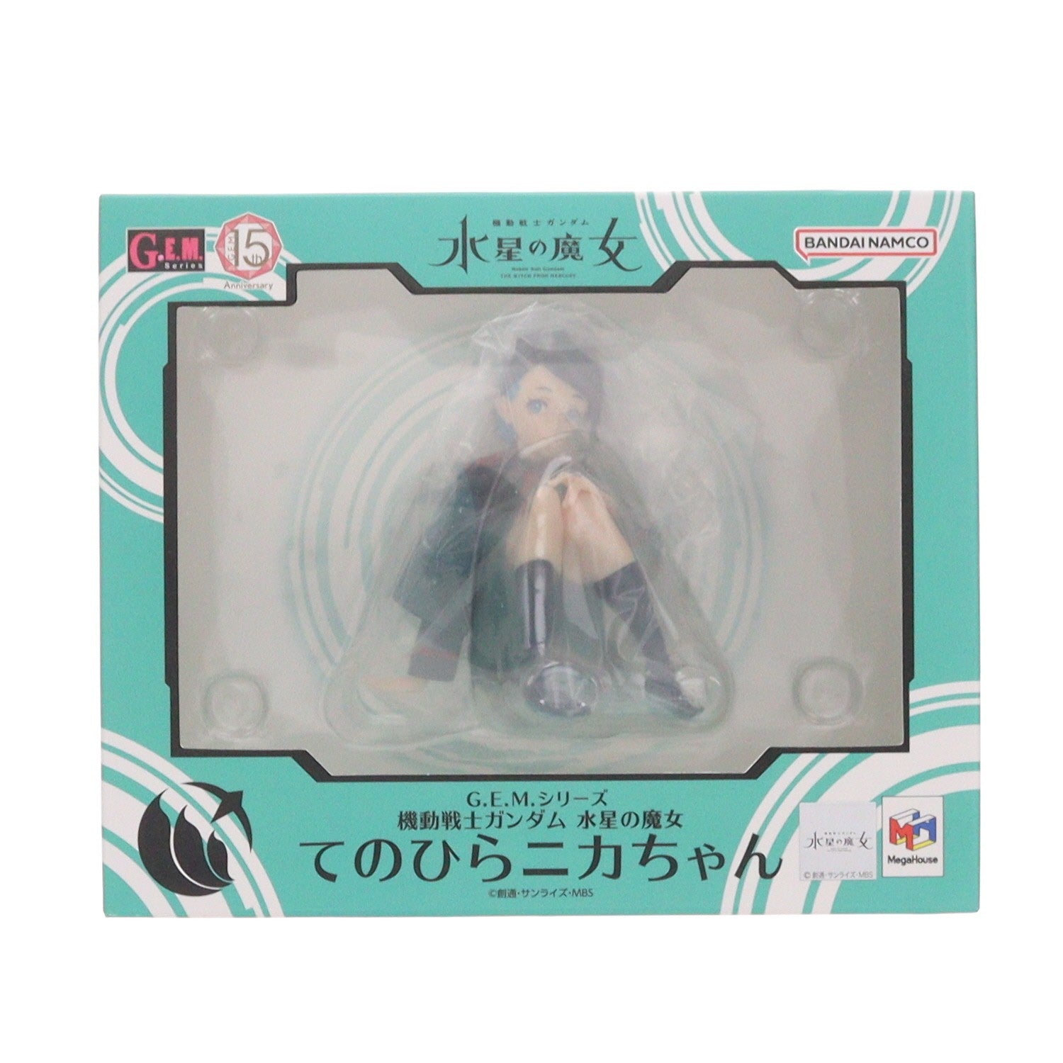 【中古即納】[FIG] G.E.M.シリーズ てのひらニカちゃん 機動戦士ガンダム 水星の魔女 完成品 フィギュア メガハウス(20240726)