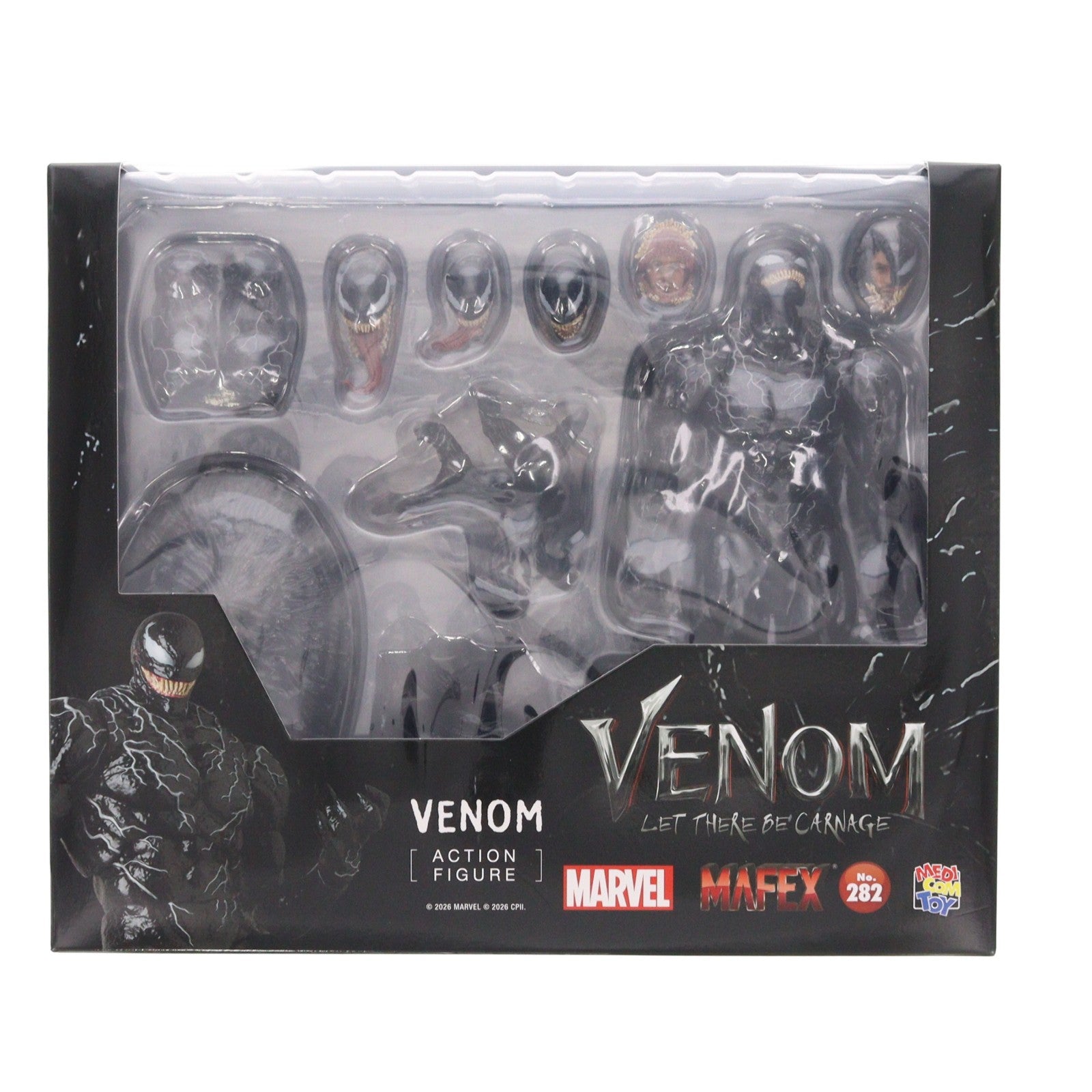 【中古即納】[FIG] マフェックス No.282 MAFEX VENOM(Venom: Let There Be Carnage)(ヴェノム:レット・ゼア・ビー・カーネイジ) 完成品 可動フィギュア メディコム・トイ(20260131)