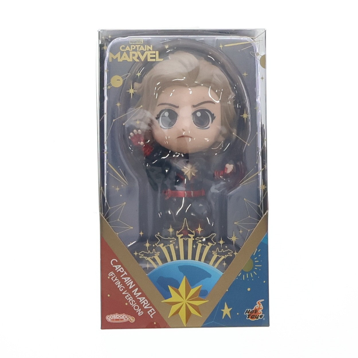 【中古即納】[FIG] コスベイビー サイズS キャプテン・マーベル キャプテン・マーベル 完成品 フィギュア(COSB542) ホットトイズ(20190331)