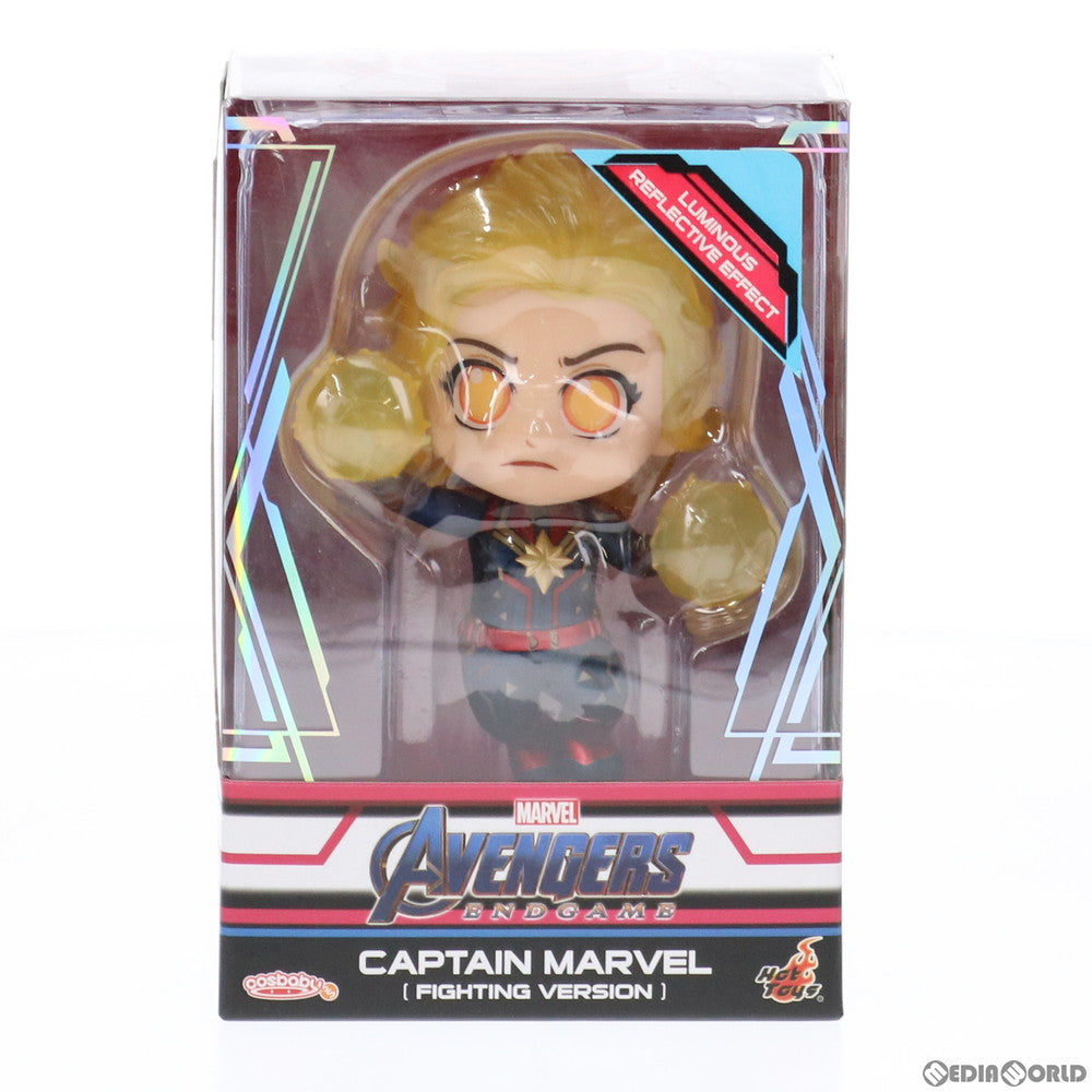 【中古即納】[FIG] コスベイビー サイズS キャプテン・マーベル(バイナリー・フォーム版) アベンジャーズ/エンドゲーム 完成品 フィギュア(COS#548) ホットトイズ(20190418)