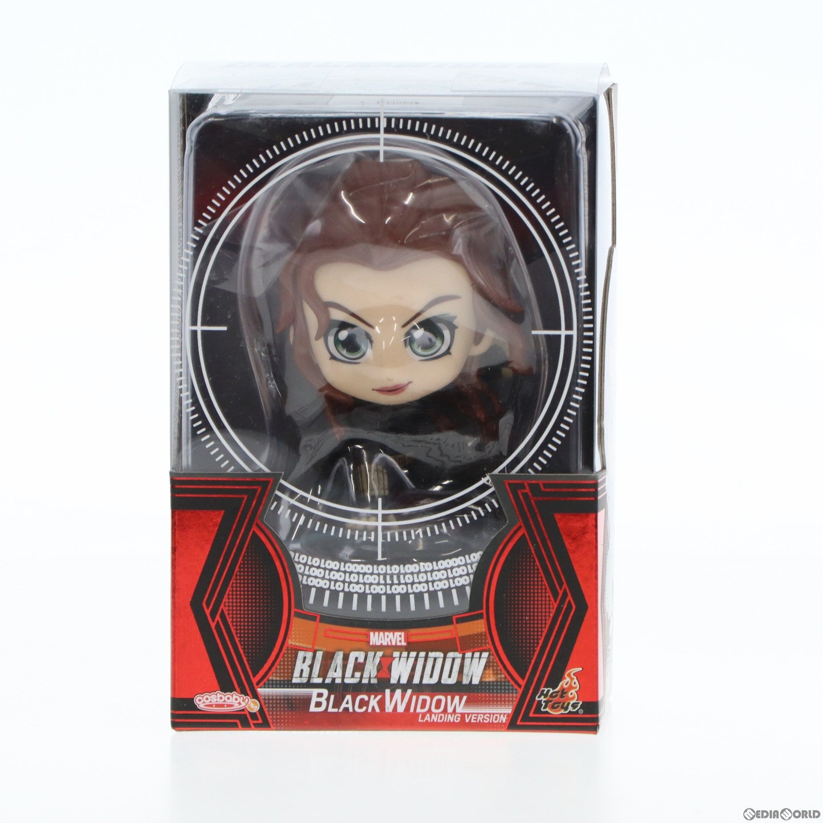 【中古即納】[FIG] コスベイビー サイズS ブラック・ウィドウ(着地版) 完成品 フィギュア(COSB751) ホットトイズ(20201031)