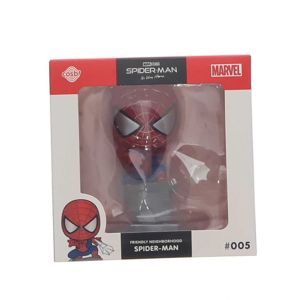 【中古即納】[FIG] Cosbi マーベル・コレクション#005 フレンドリー・ネイバーフッド・スパイダーマン スパイダーマン:ノー・ウェイ・ホーム 完成品 フィギュア(CBX MVL#005) ホットトイズ(20220819)