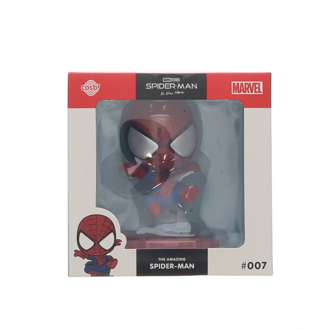 【中古即納】[FIG] Cosbi マーベル・コレクション#007 アメイジング・スパイダーマン スパイダーマン:ノー・ウェイ・ホーム 完成品 フィギュア(CBX MVL#007) ホットトイズ(20220819)