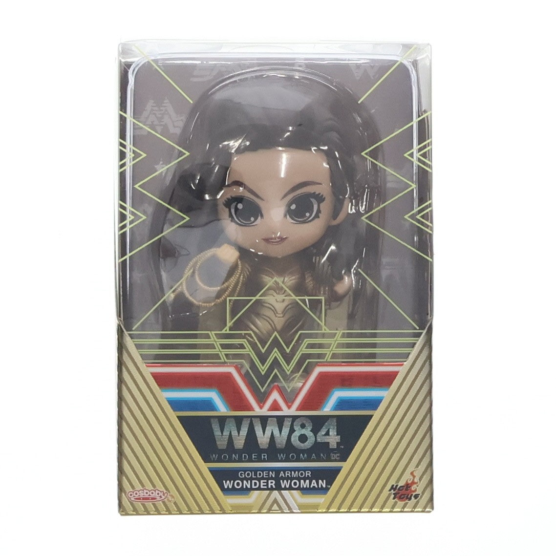 【中古即納】[FIG] コスベイビー サイズS ワンダーウーマン(ゴールドアーマー版) ワンダーウーマン 1984 完成品 フィギュア(COSB727) ホットトイズ(20200723)