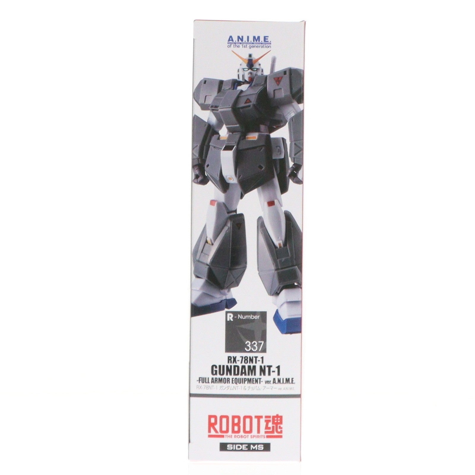 【中古即納】[FIG] ROBOT魂(SIDE MS) RX-78NT-1 ガンダムNT-1&チョバム・アーマー ver. A.N.I.M.E. 機動戦士ガンダム0080 ポケットの中の戦争 完成品 可動フィギュア バンダイスピリッツ(20251213)