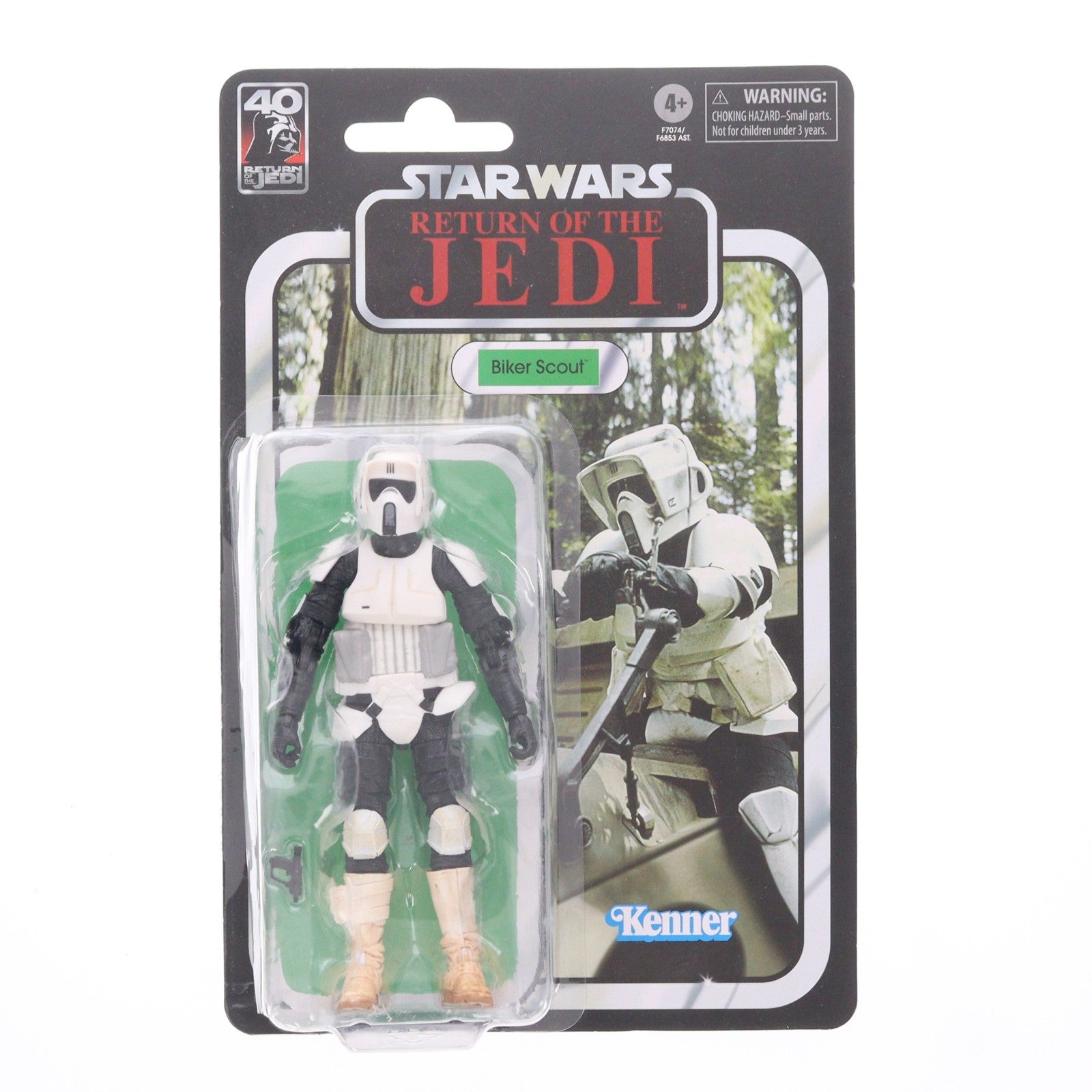 【中古即納】[FIG] バイカー・スカウト STAR WARS(スター・ウォーズ) エピソード6/ジェダイの帰還 40周年記念 完成品 6インチ アクションフィギュア ハズブロ(20231231)
