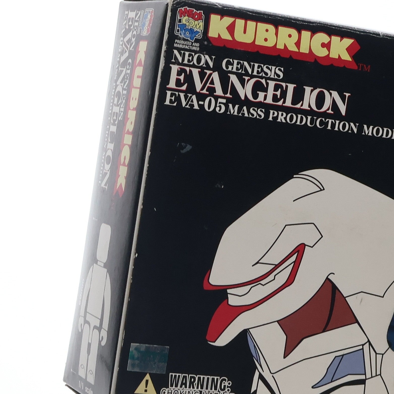 【中古即納】[FIG] KUBRICK(キューブリック) NO.41 新世紀エヴァンゲリオン シリーズ7 渚カヲル&EVA量産機&量産機専用輸送機 完成品 可動フィギュア メディコム・トイ(19991231)