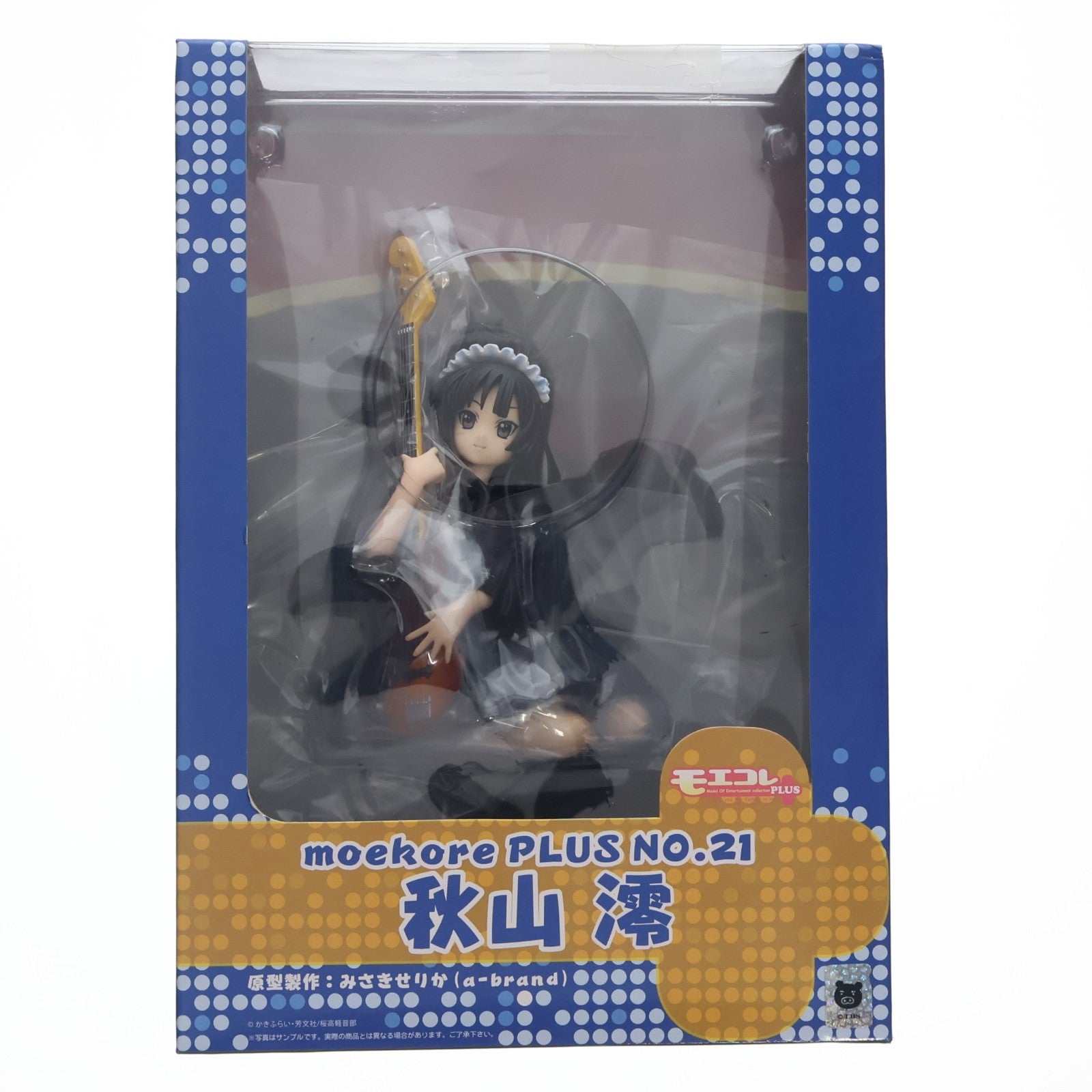 【中古即納】[FIG] モエコレPLUS No.21 秋山澪(あきやまみお) けいおん! 1/7 完成品 フィギュア ボークスショップ&ホビー天国ウェブ限定 ボークス(20111203)