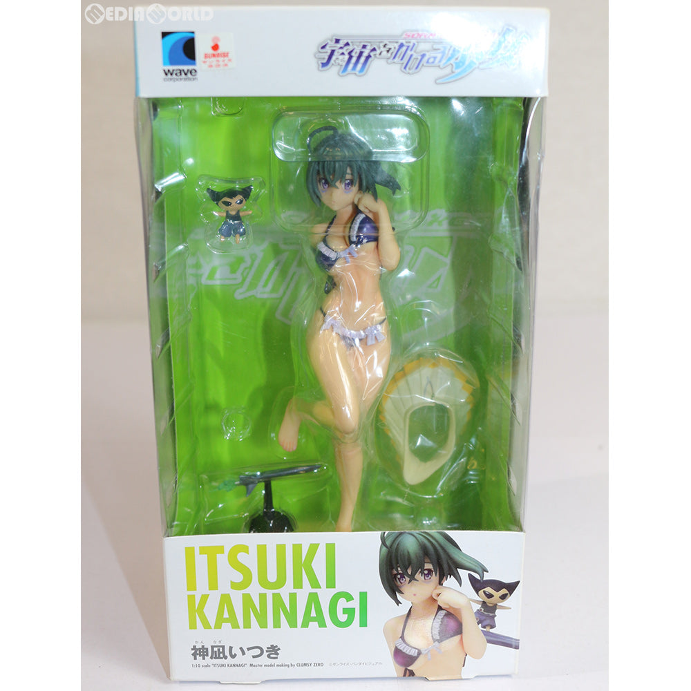 【中古即納】[FIG] BEACH QUEENS(ビーチクイーンズ) 神凪いつき(かんなぎいつき) 宇宙をかける少女 1/10 完成品 フィギュア ウェーブ(WAVE)(20091130)