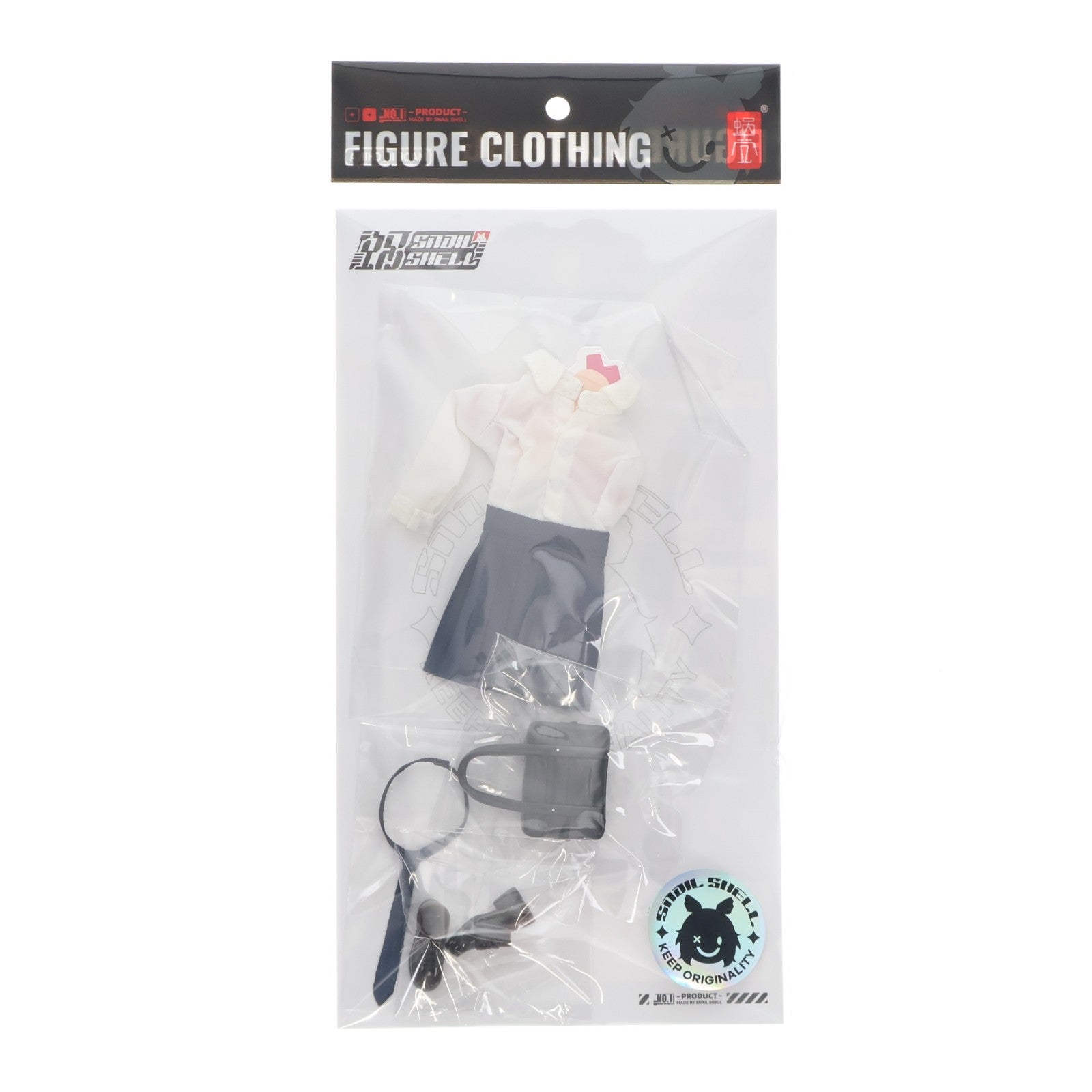 【中古即納】[FIG] バニーガール レナ用高校制服ドール服セット 完成品オプションパーツ 1/10-1/12 フィギュア用アクセサリ SNAIL SHELL(蝸之殻)(20260430)