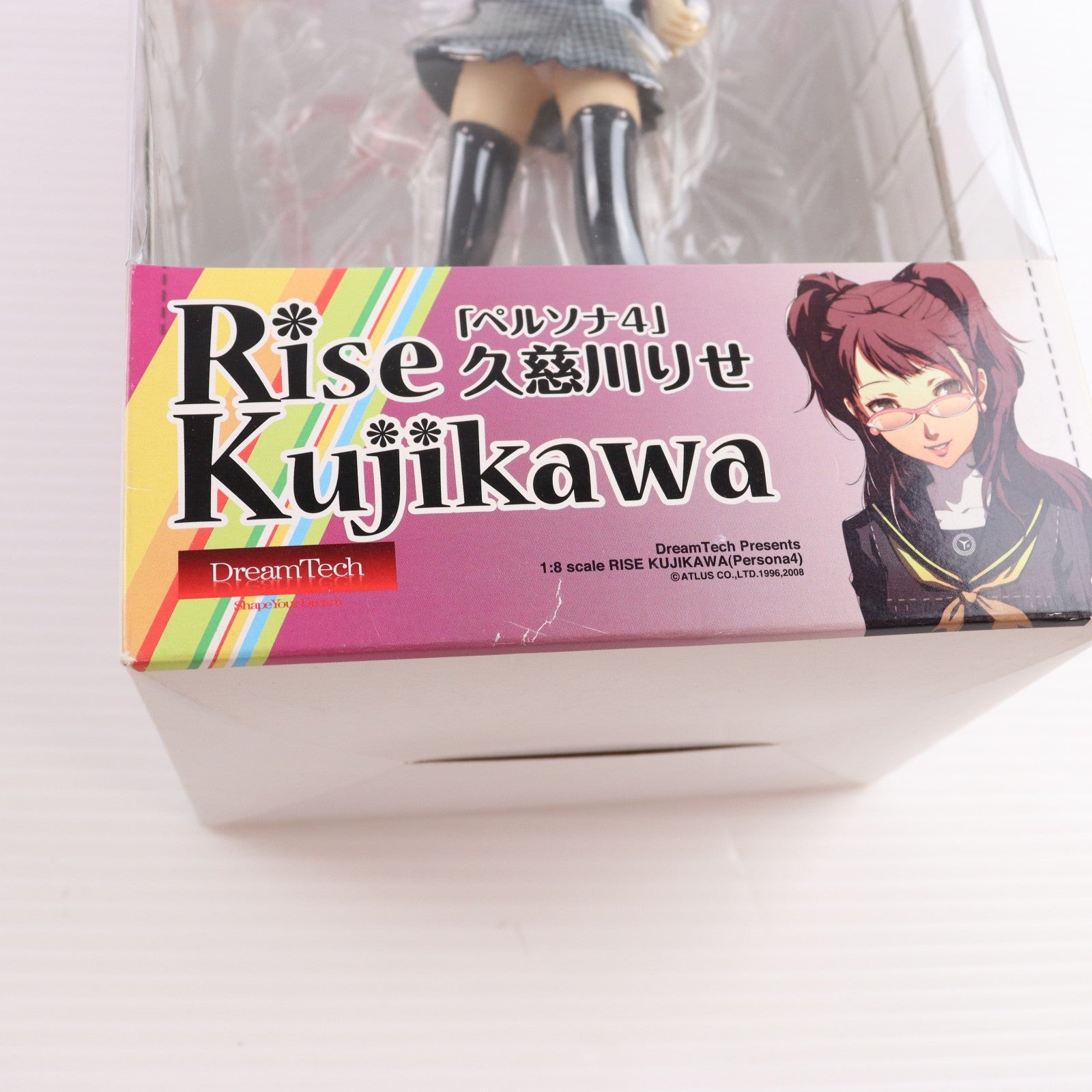 【中古即納】[FIG] ドリームテック 久慈川りせ(くじかわりせ) ペルソナ4 1/8 完成品 フィギュア(DT-54) ウェーブ(WAVE)(20120309)