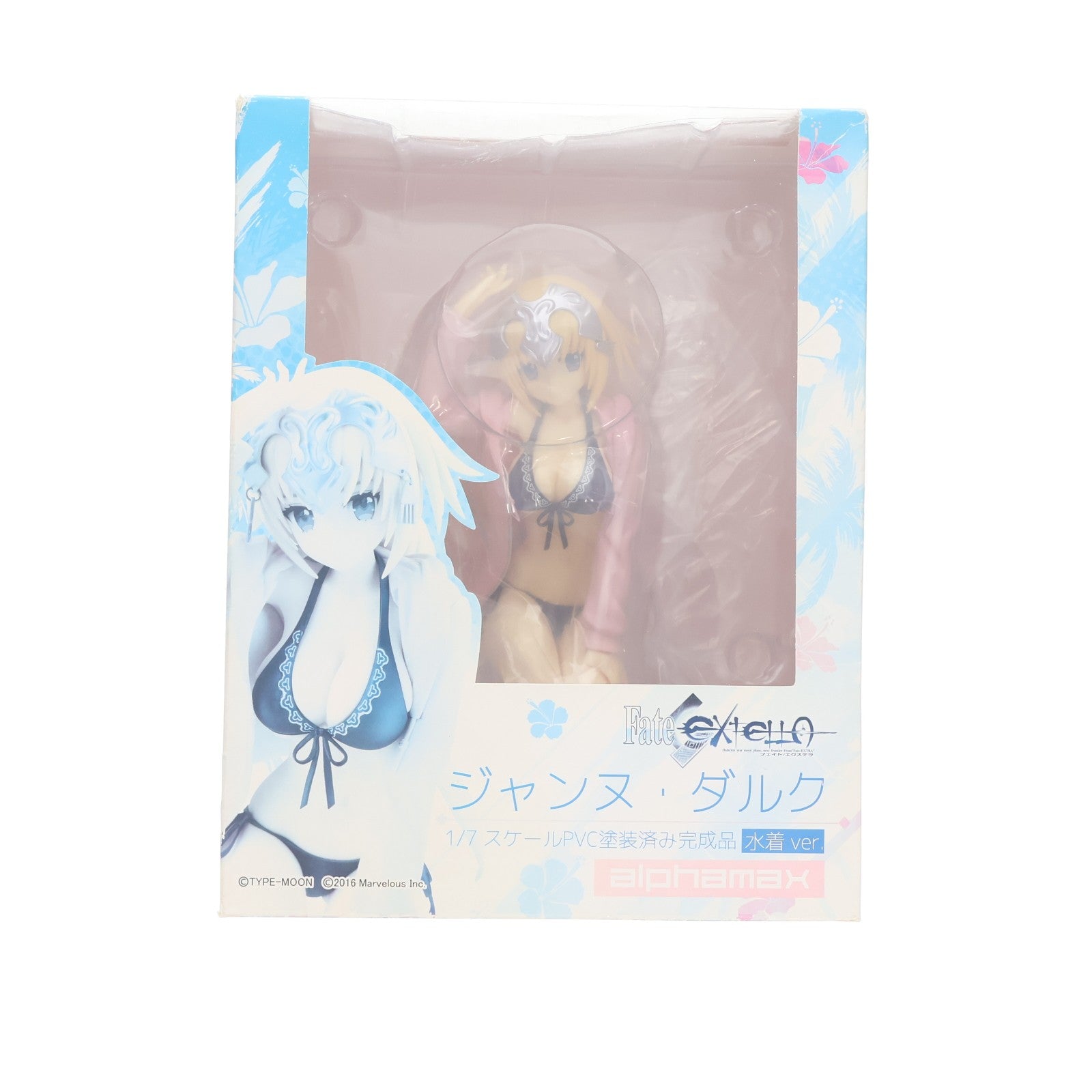 【中古即納】[FIG] ジャンヌ・ダルク 水着Ver. Fate/EXTELLA(フェイト/エクステラ) 1/7 完成品 フィギュア(AX-0165) アルファマックス(20180901)