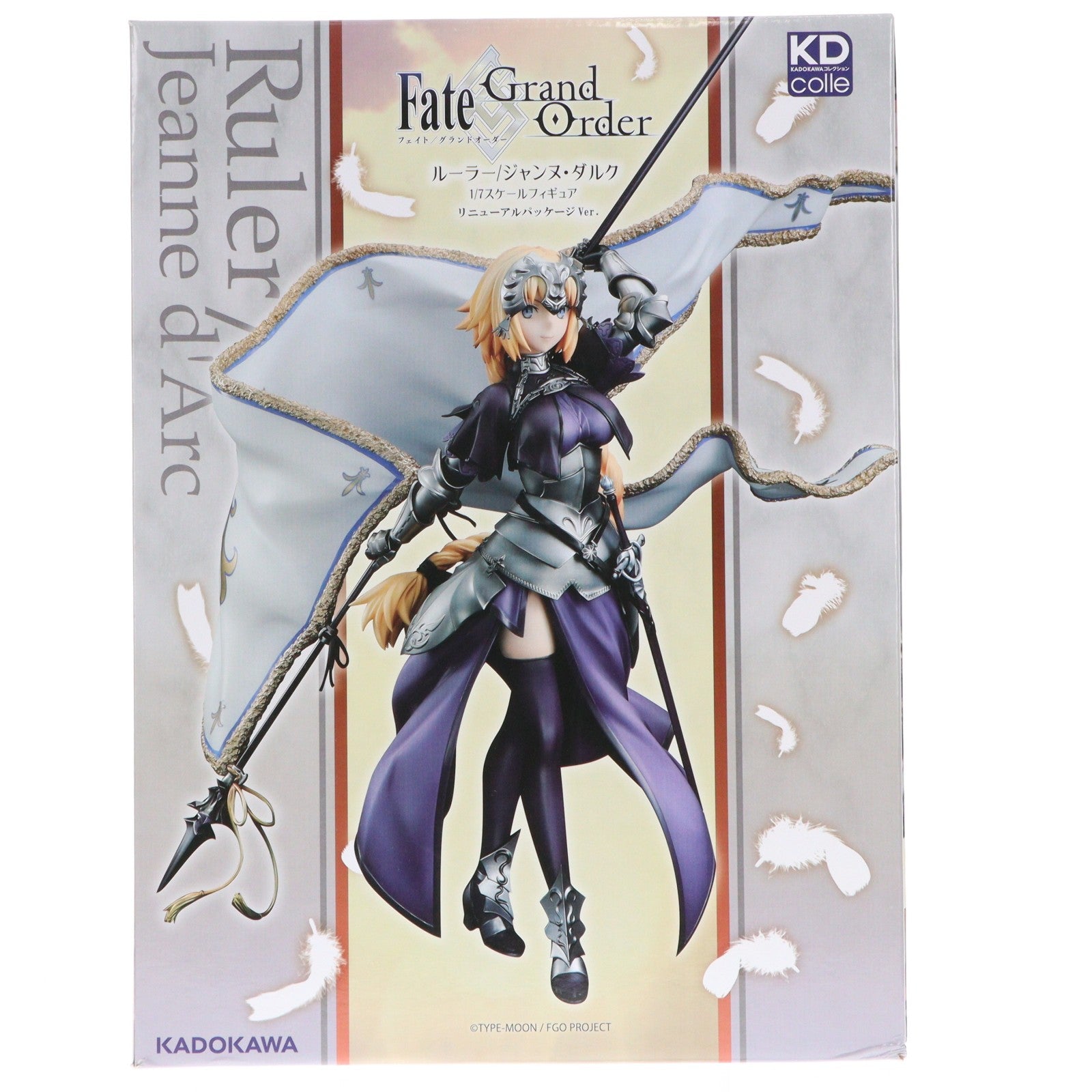 【中古即納】[FIG] ルーラー/ジャンヌ・ダルク リニューアルパッケージVer. Fate/Grand Order(フェイト/グランドオーダー) 1/7 完成品 フィギュア アスキー・メディアワークス/KADOKAWA(20220630)